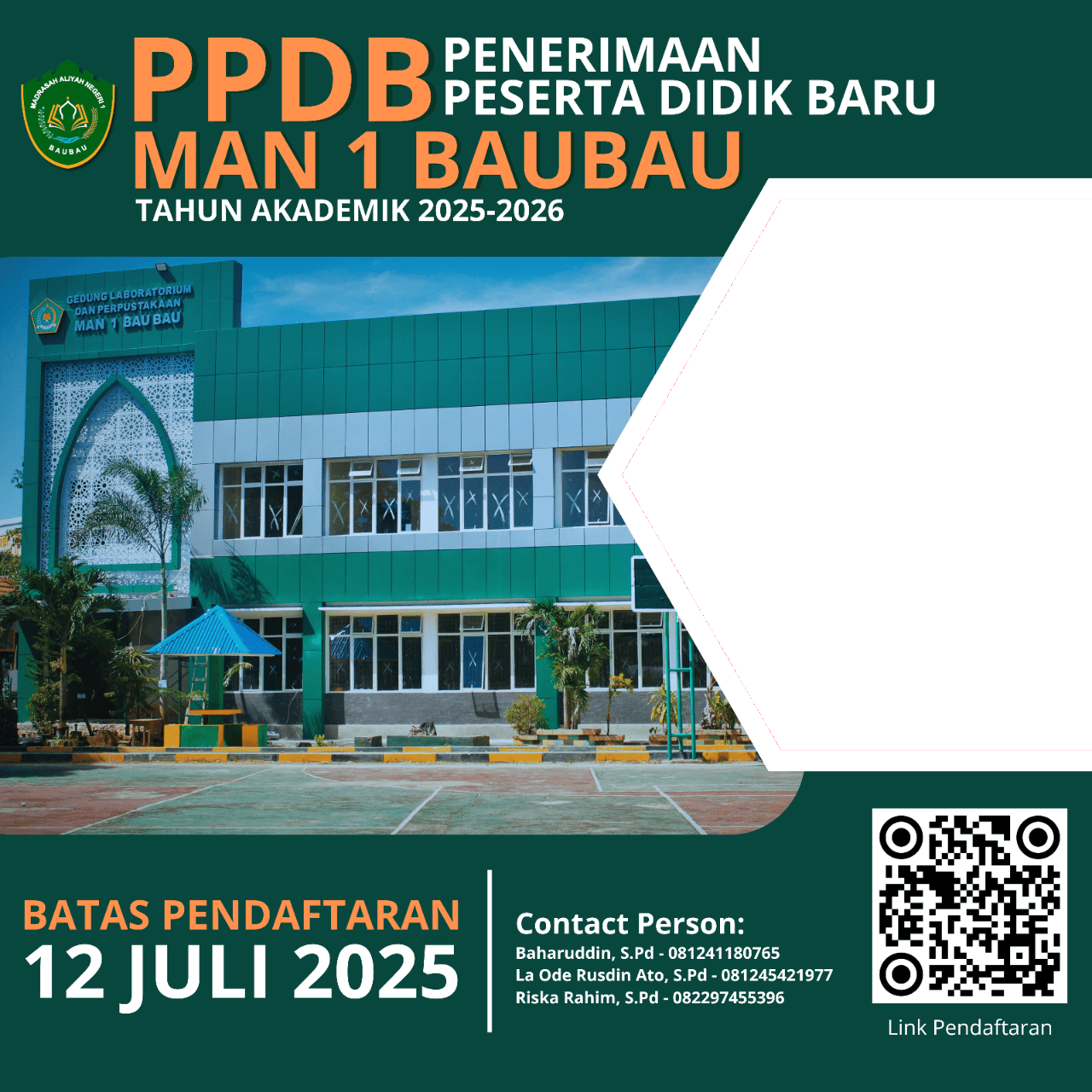 PPDB MAN 1 BAUBAU 2025