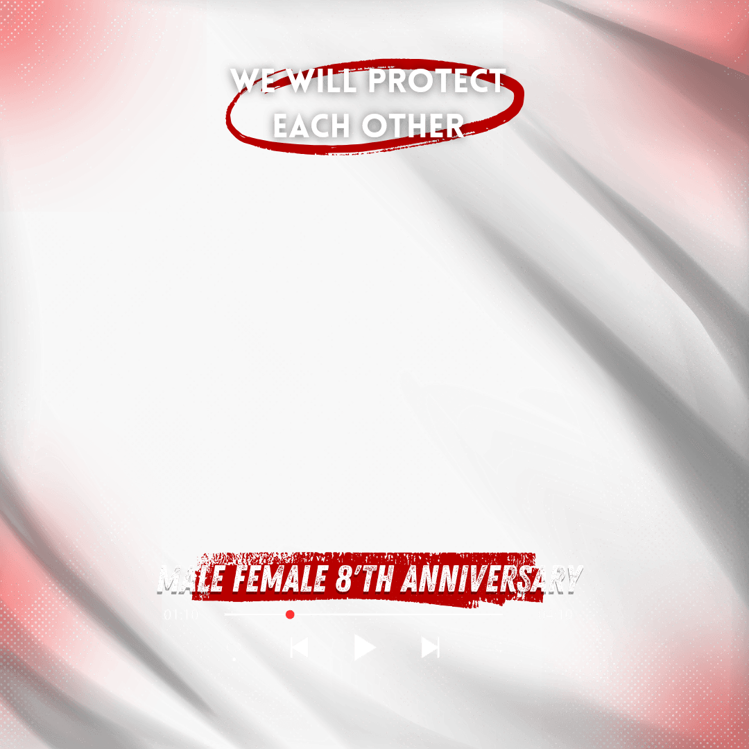 MALE FEMALE 8th ANNIVERSARY 