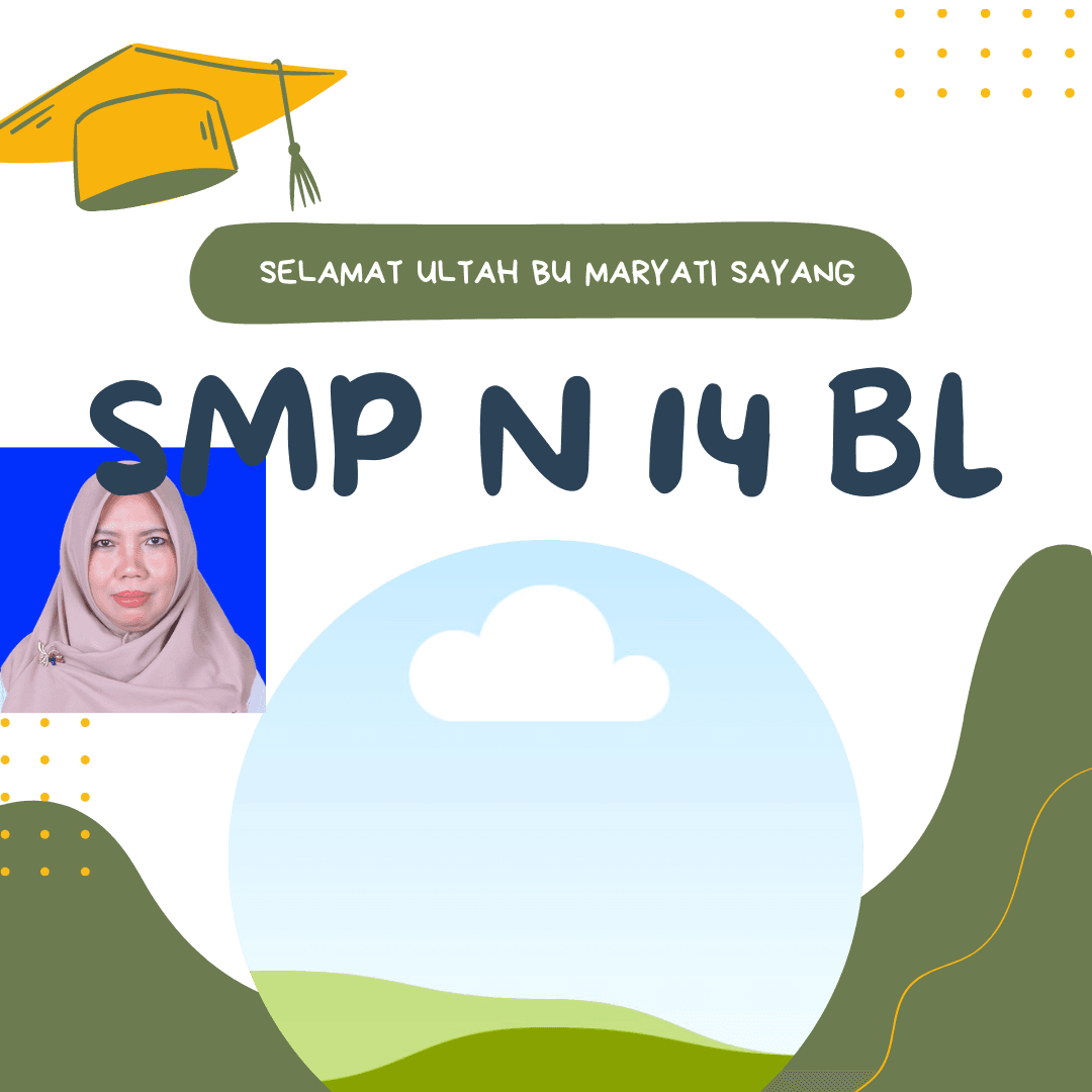 Mengucapkan selamat ultah untuk ibu guru tercinta