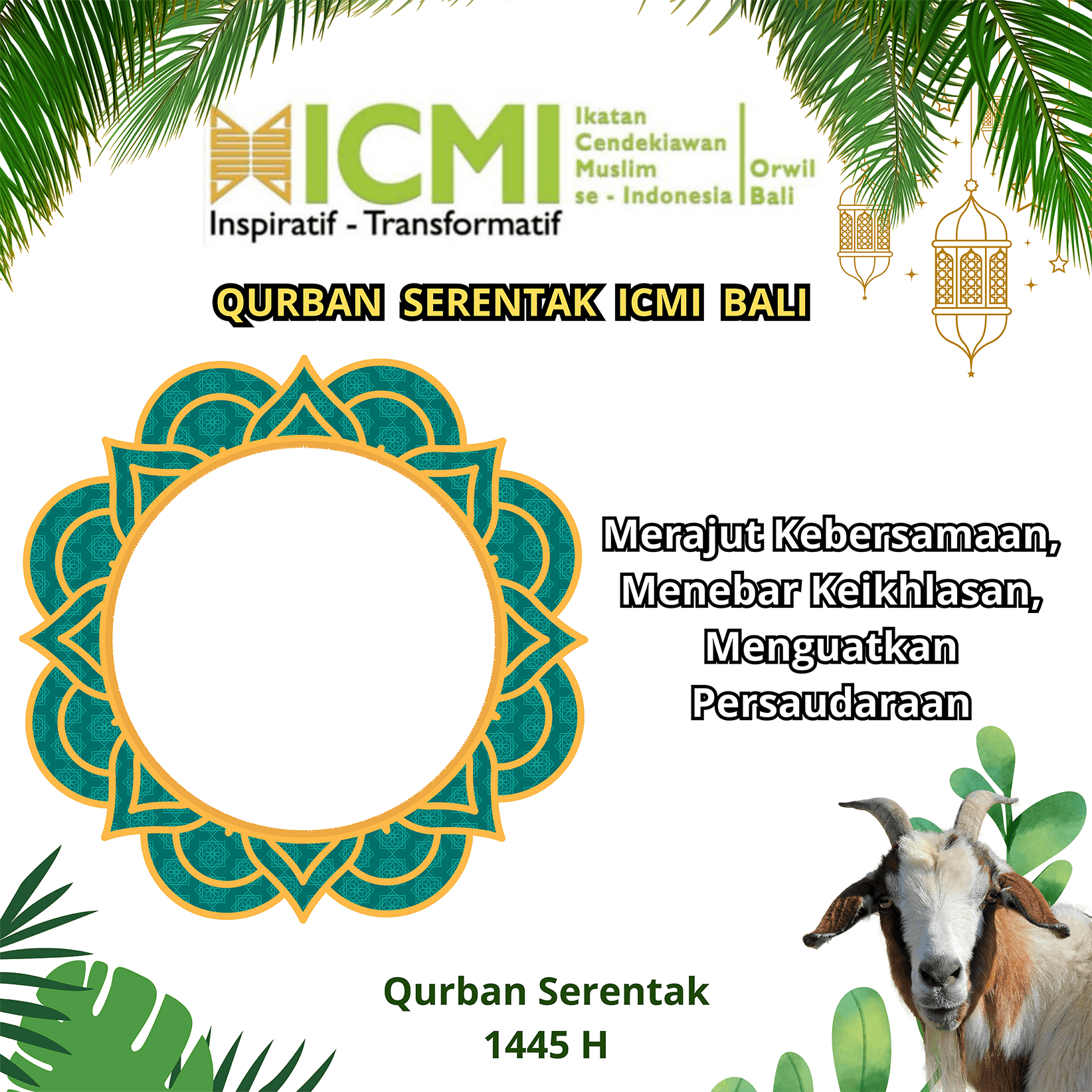 QURBAN  SERENTAK  ICMI  BALI