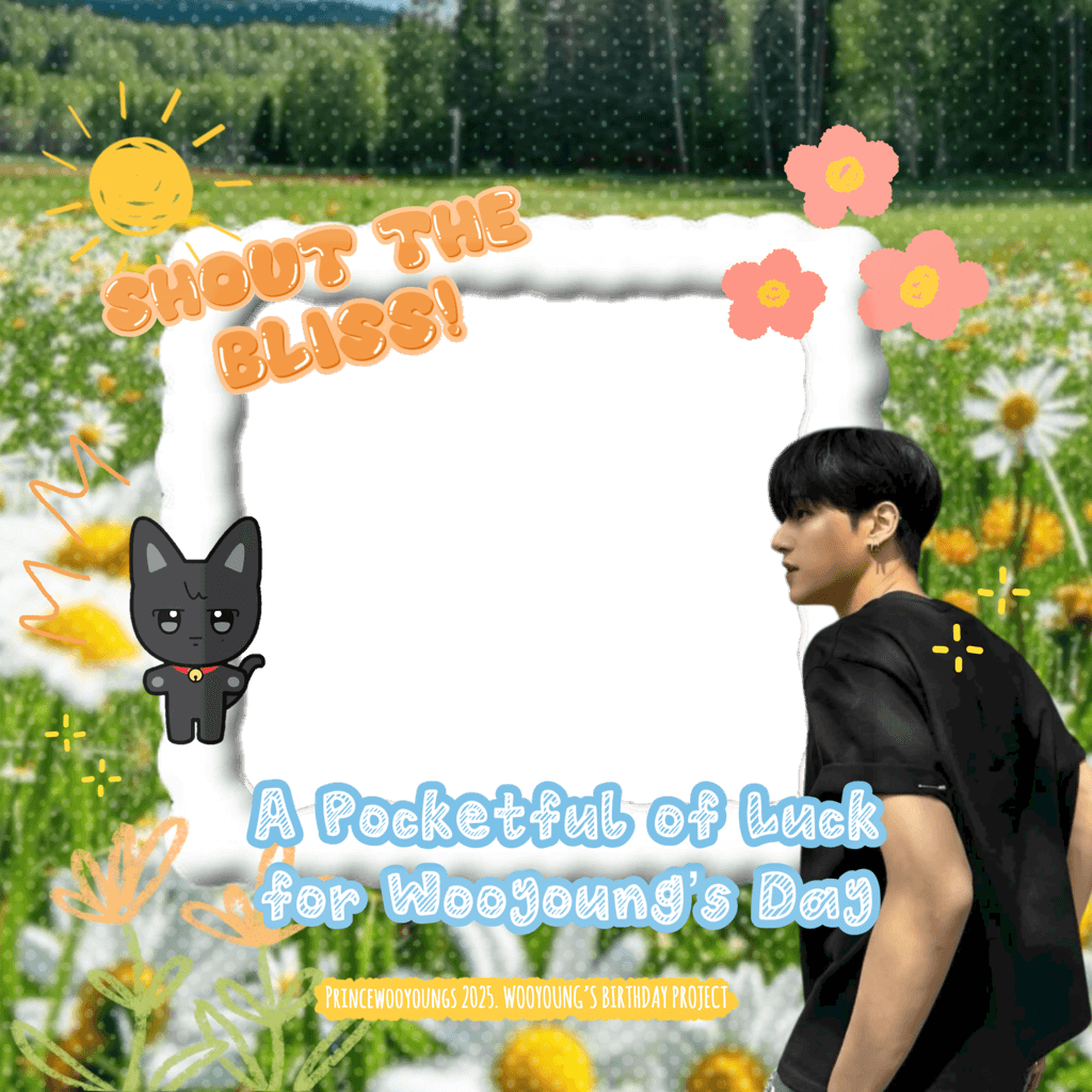 Shout the Bliss! A Pocketful of Luck for Wooyoung's Day