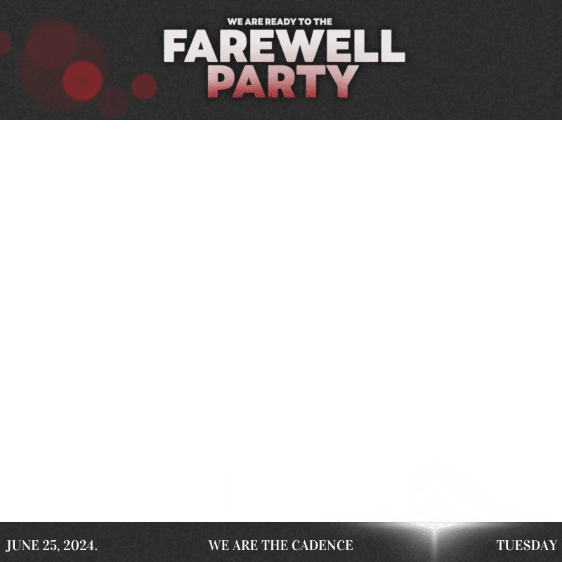 FAREWELL PARTY