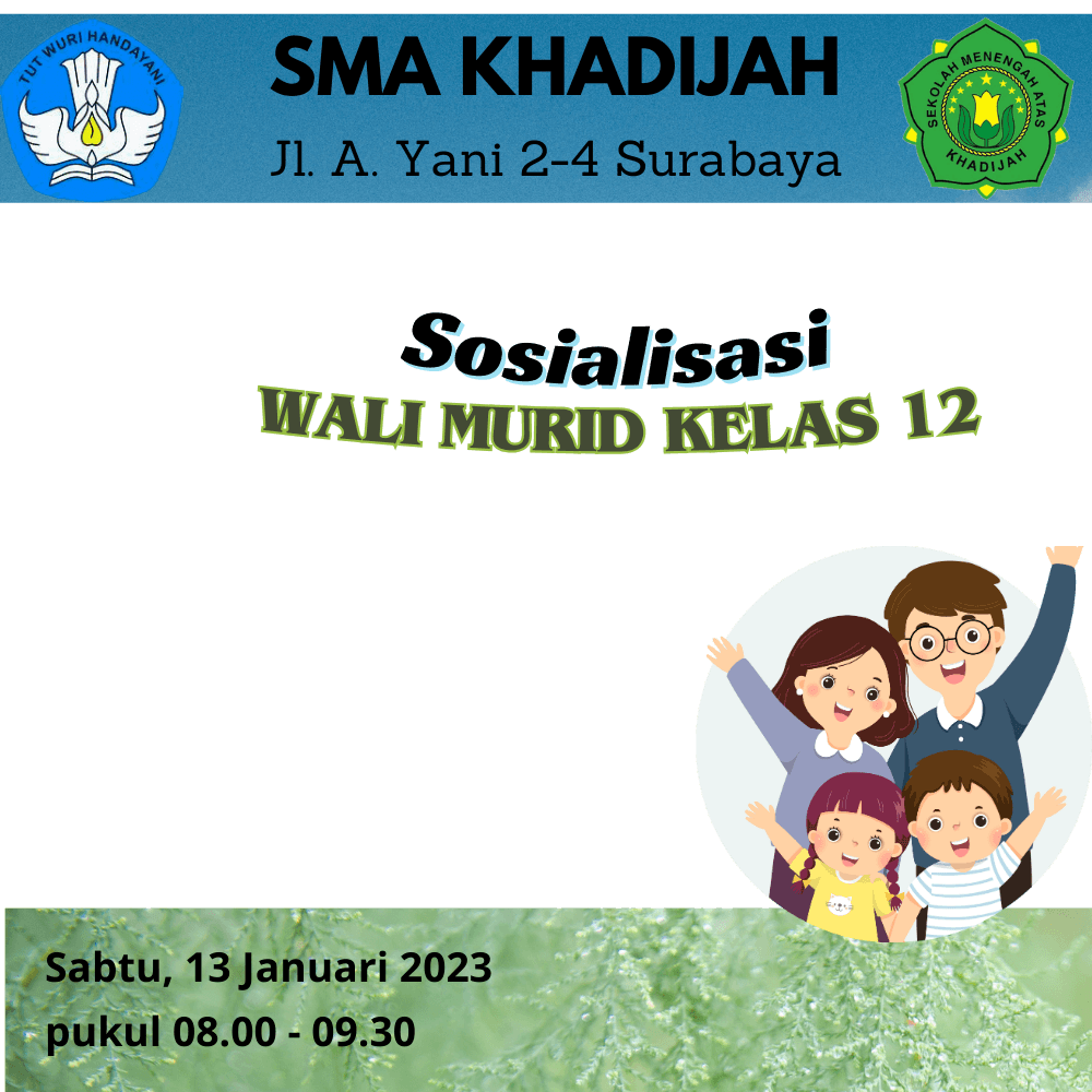 Sosialisasi wali murid kelas 12