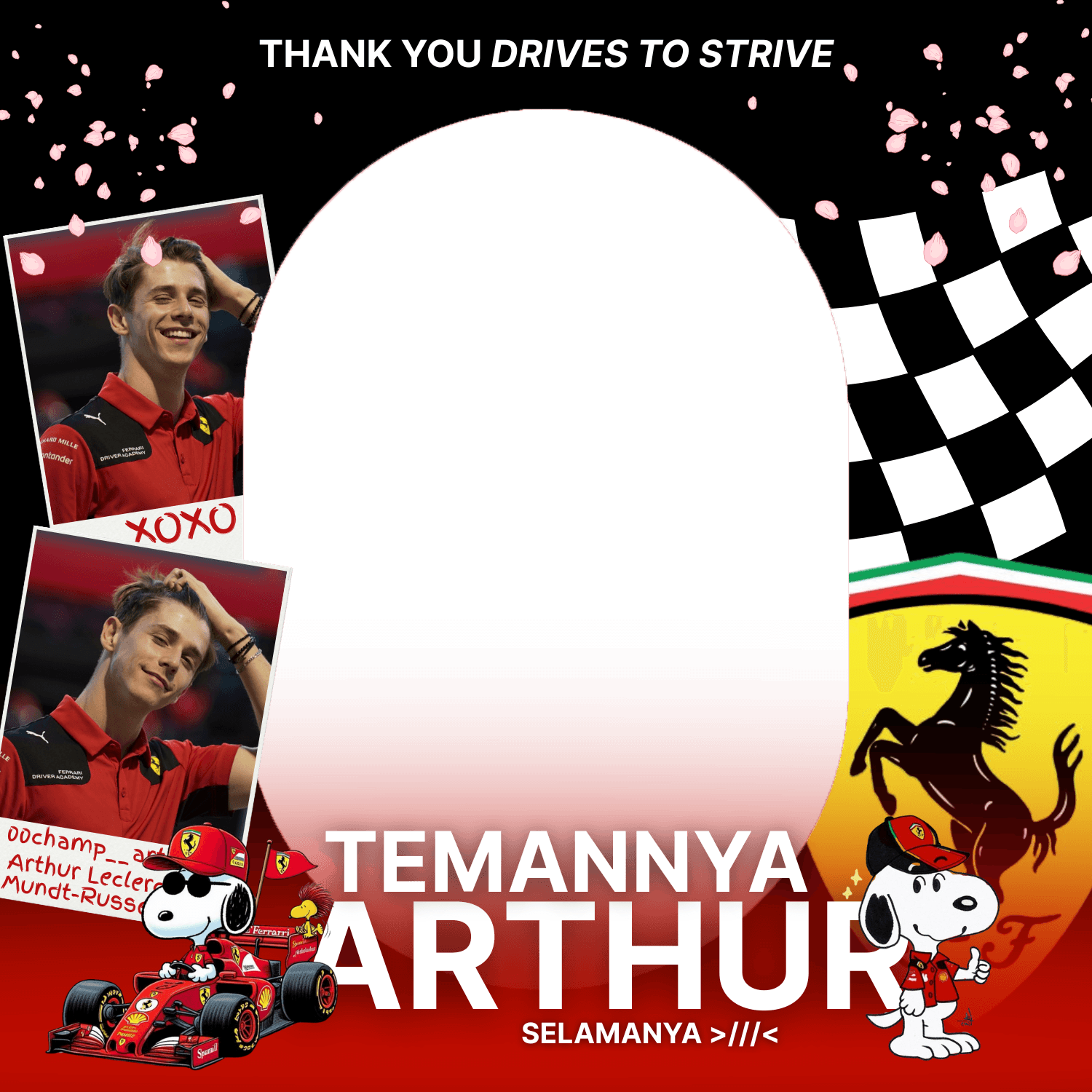 Berteman sama Arthur selamanya.