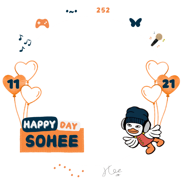 Birthday Decoration Frame for RIIZE SOHEE