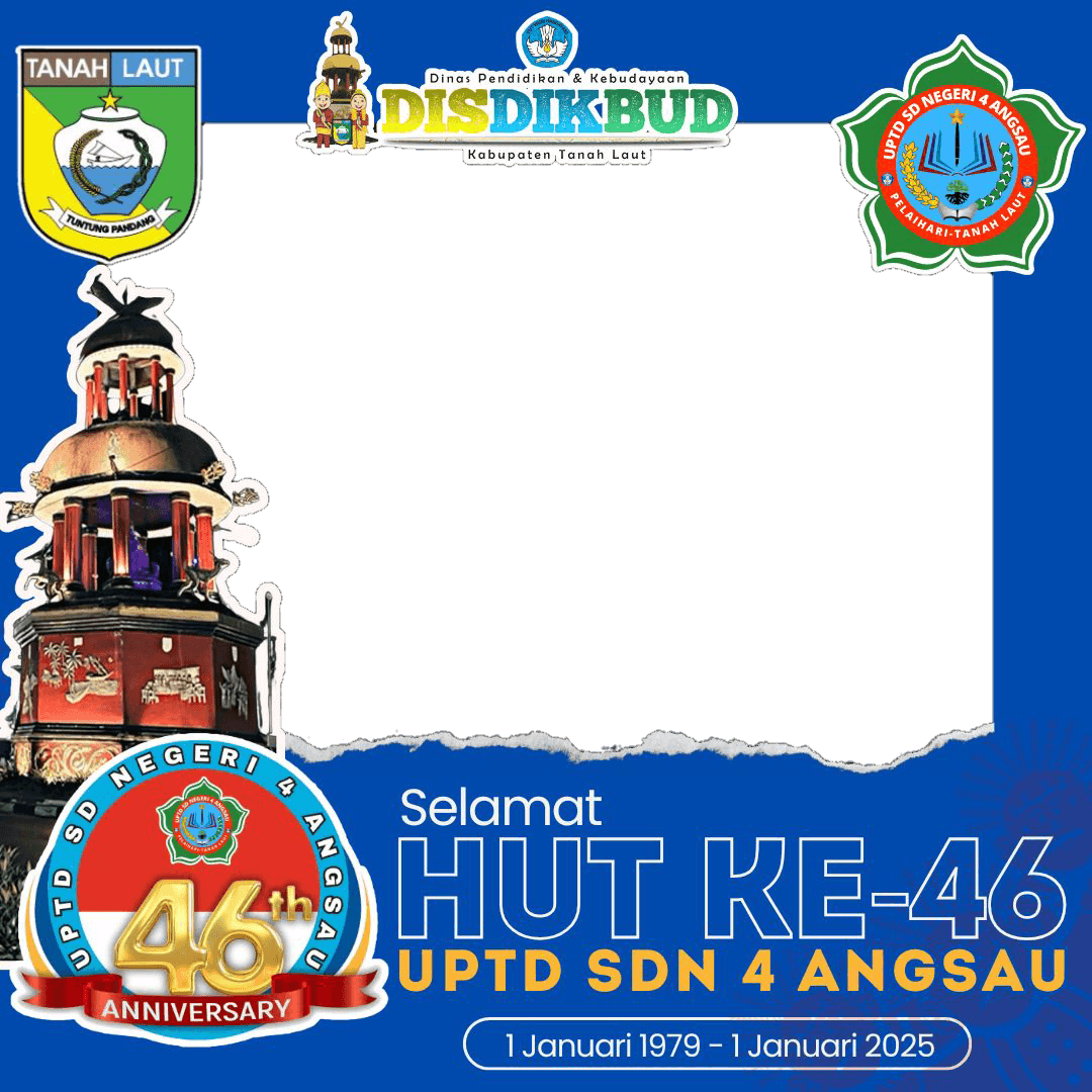 HUT Ke-46 UPTD SDN 4 ANGSAU