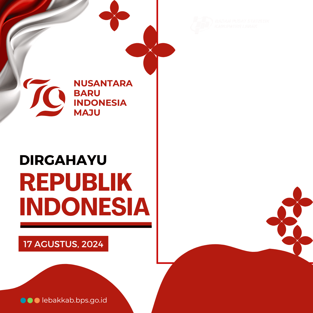 HUT RI Ke 79 BPS Kabupaten Lebak