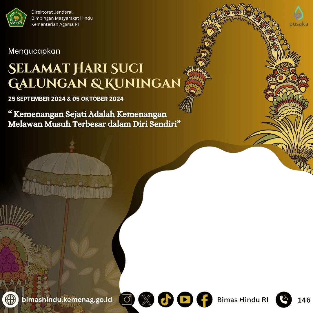 Bimas Hindu Galungan & Kuningan 2024