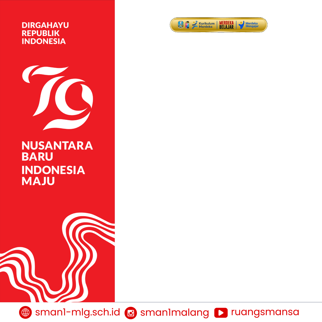 HUT RI 79 SMA Negeri 1 Kota Malang