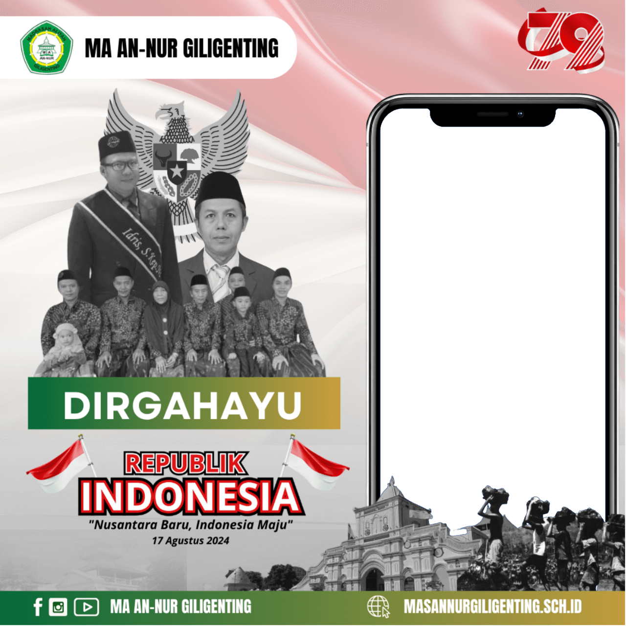 Dirgahayu Republik Indonesia Ke 79