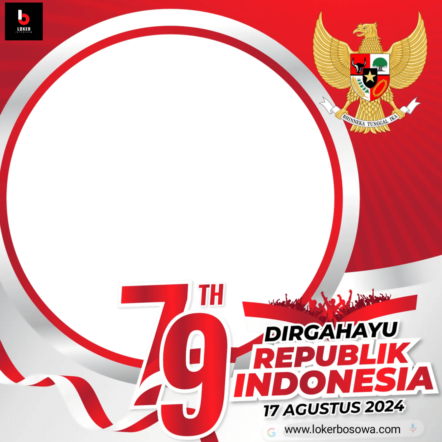 HUT RI Ke 79 Dirgahayu Republik Indonesia 17 Agustus 2024
