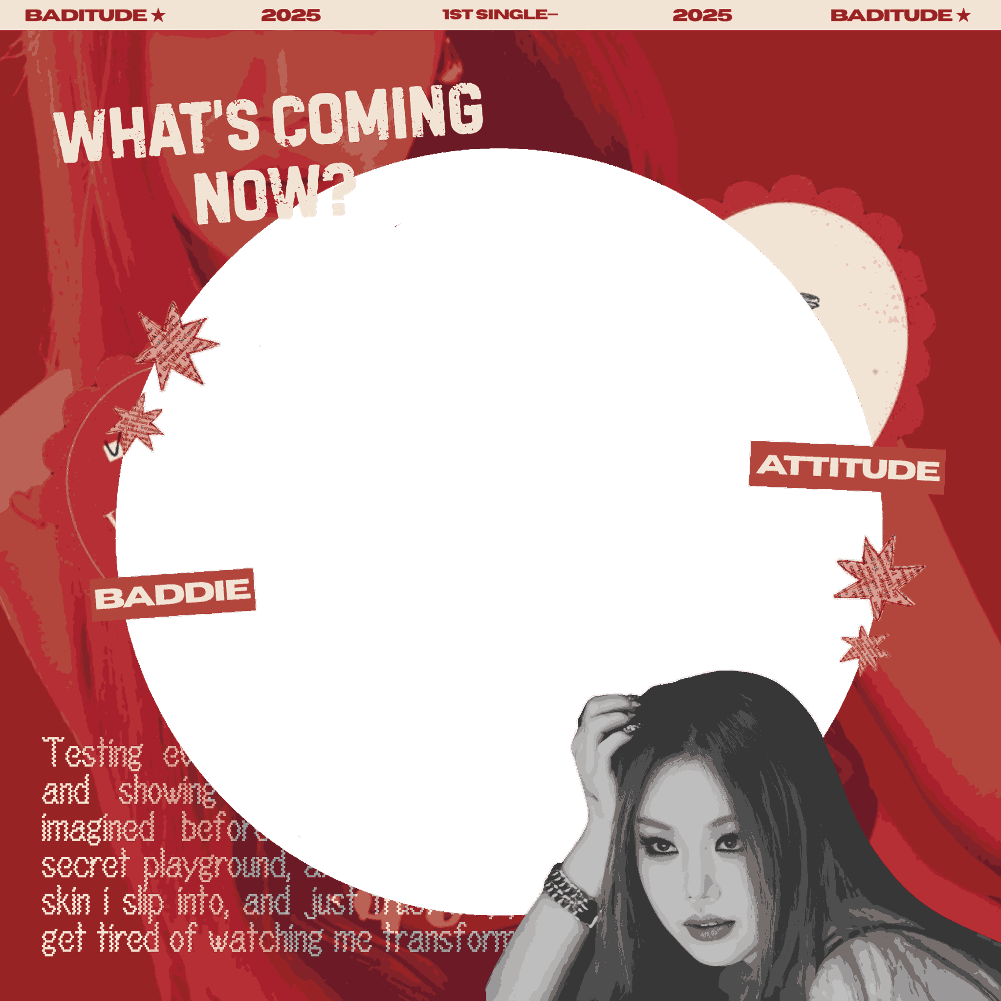 1st Single BADITUDE!♥︎