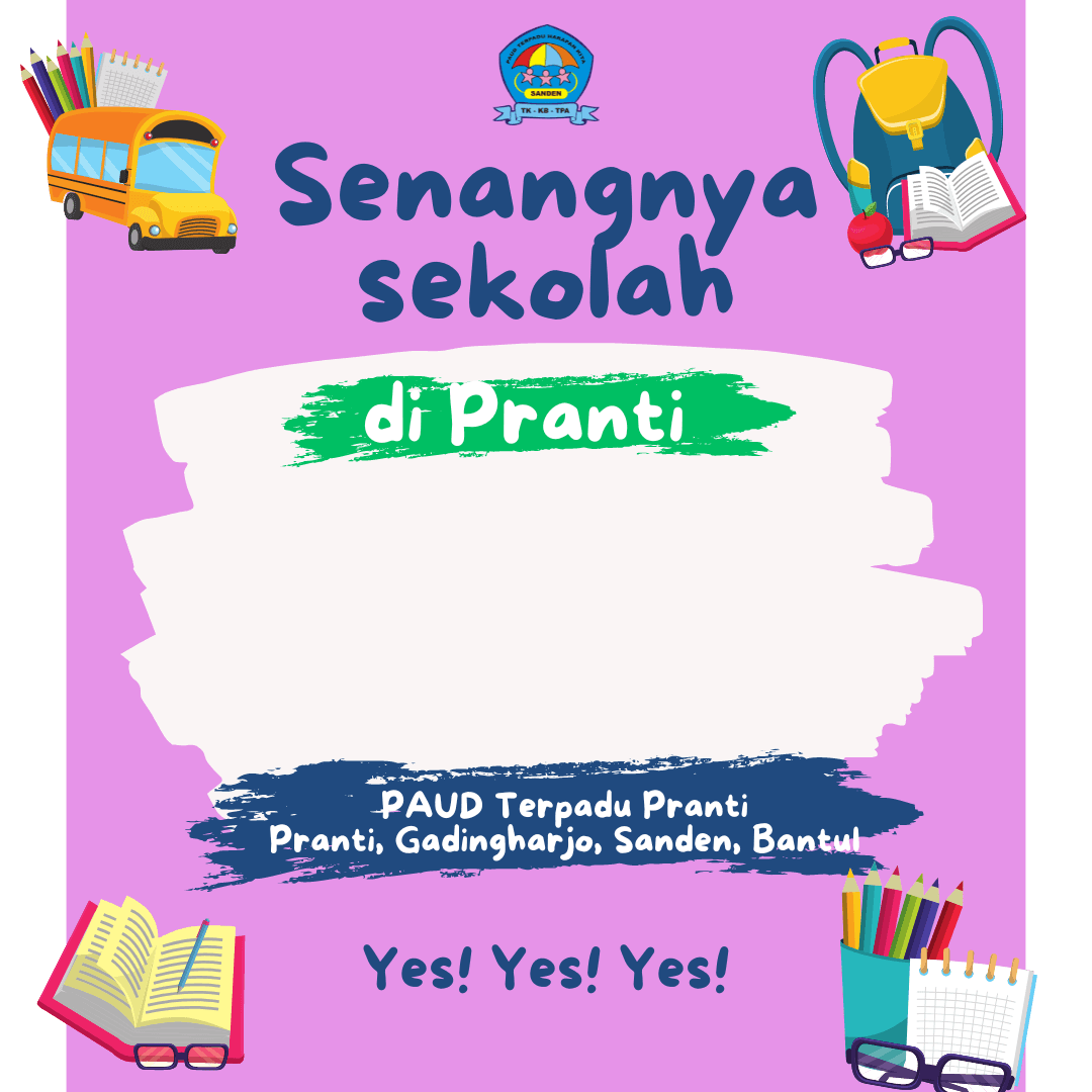 senangnya sekolah