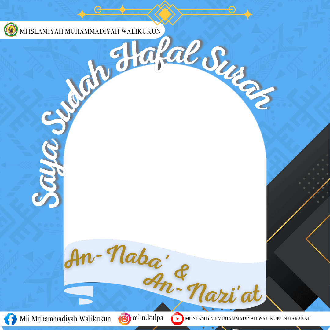 Saya Sudah Hafal Surah² Pendek Al Qur'an 