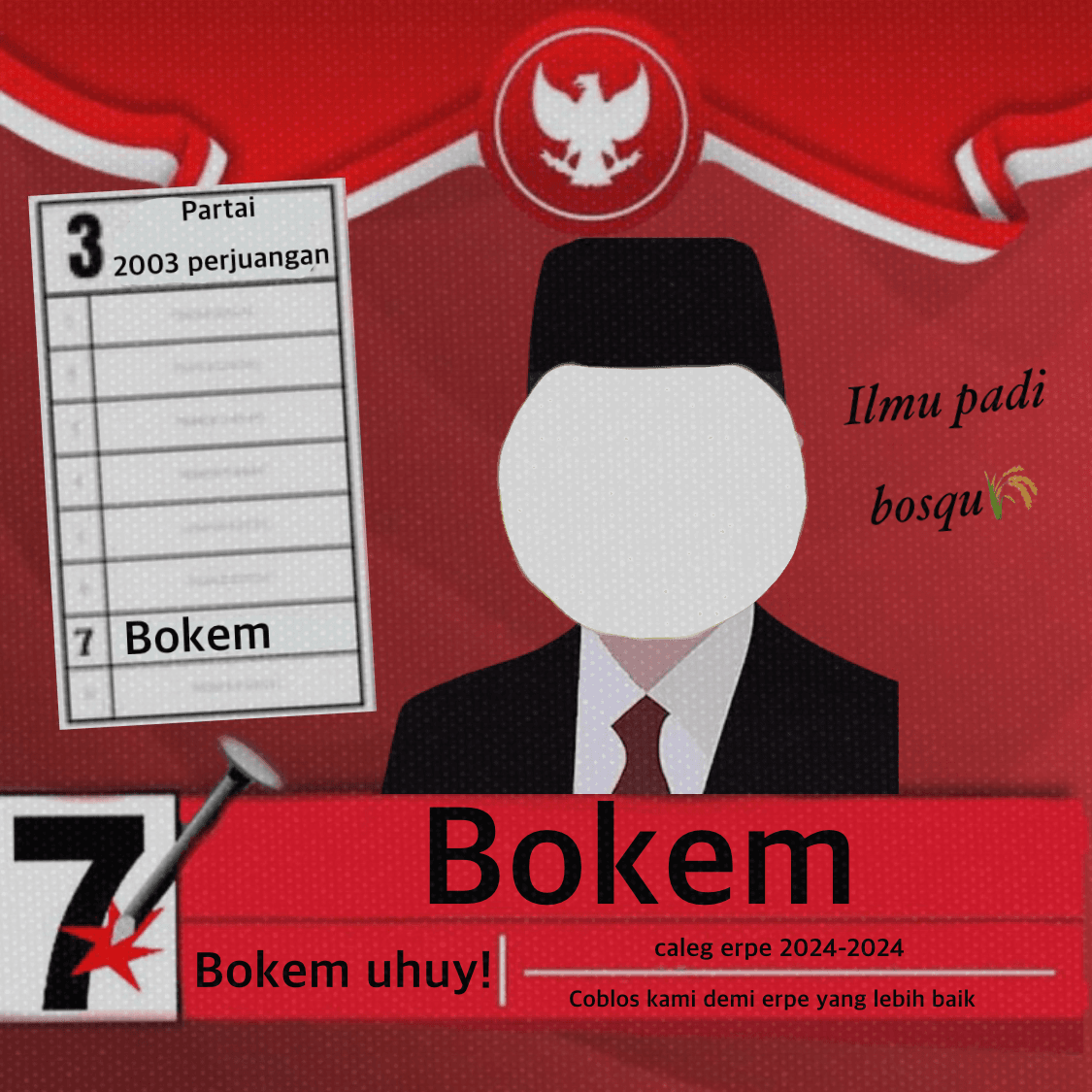 BOKEM 6 BULANAN NYALEG