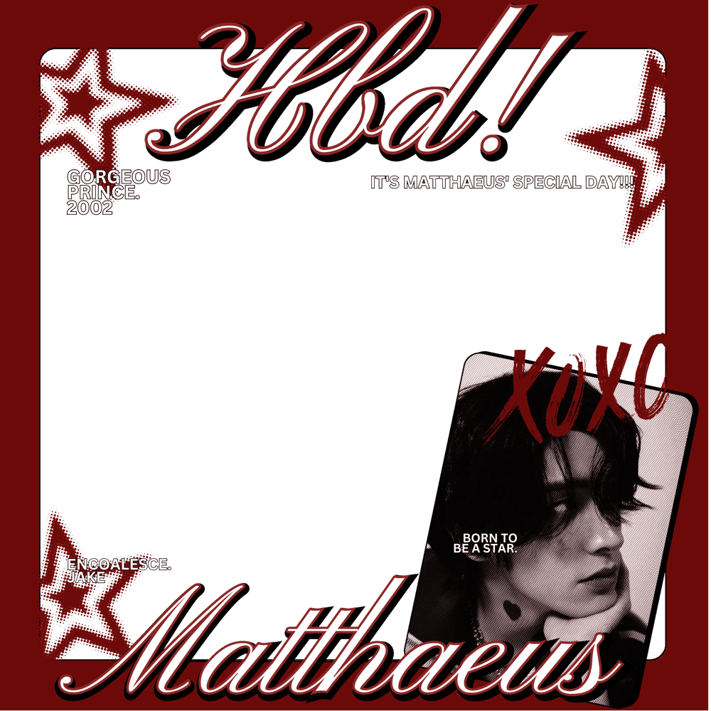 Birthday boy, Matthaeus!