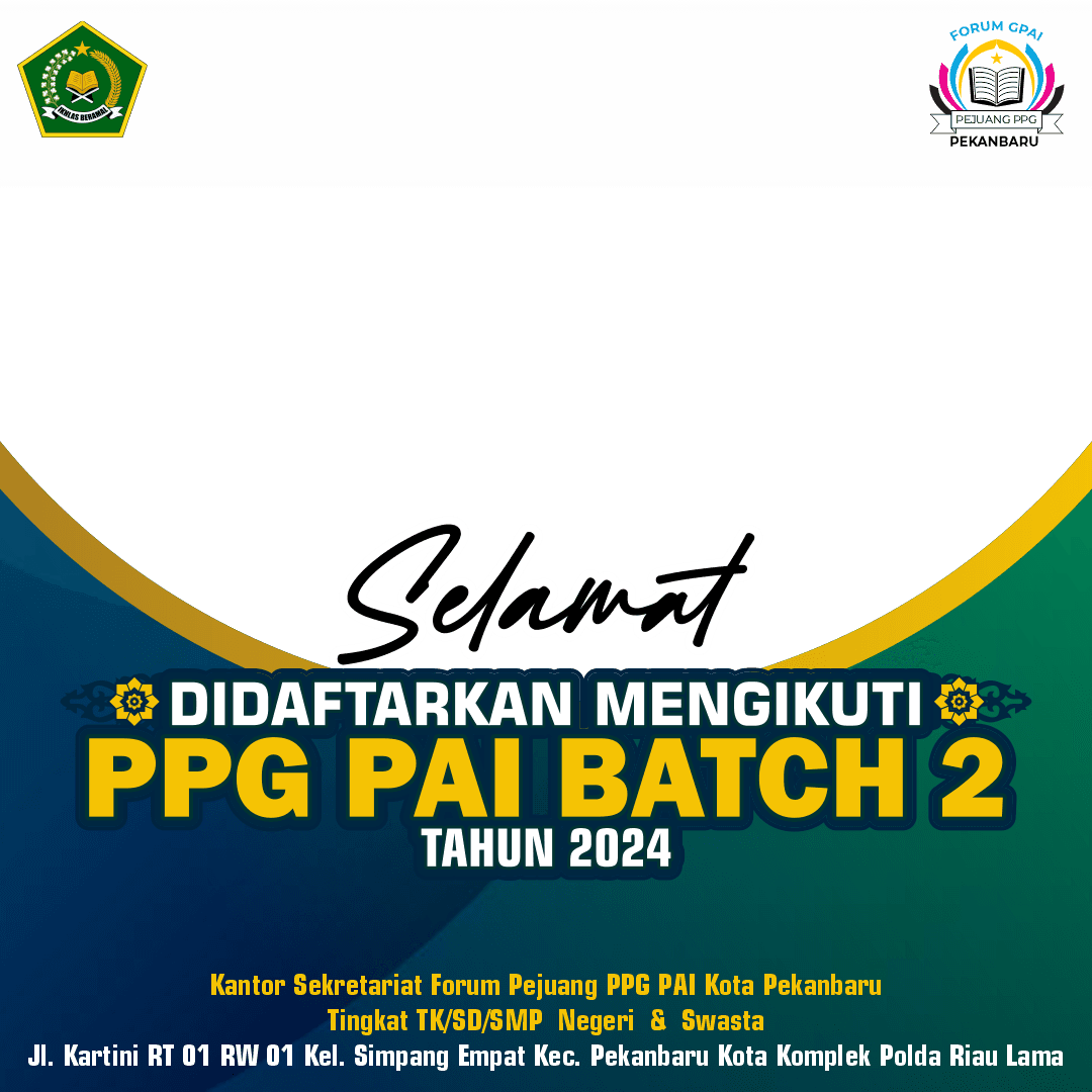 PPG Batch 2 Kota Pekanbaru Tahun 2024