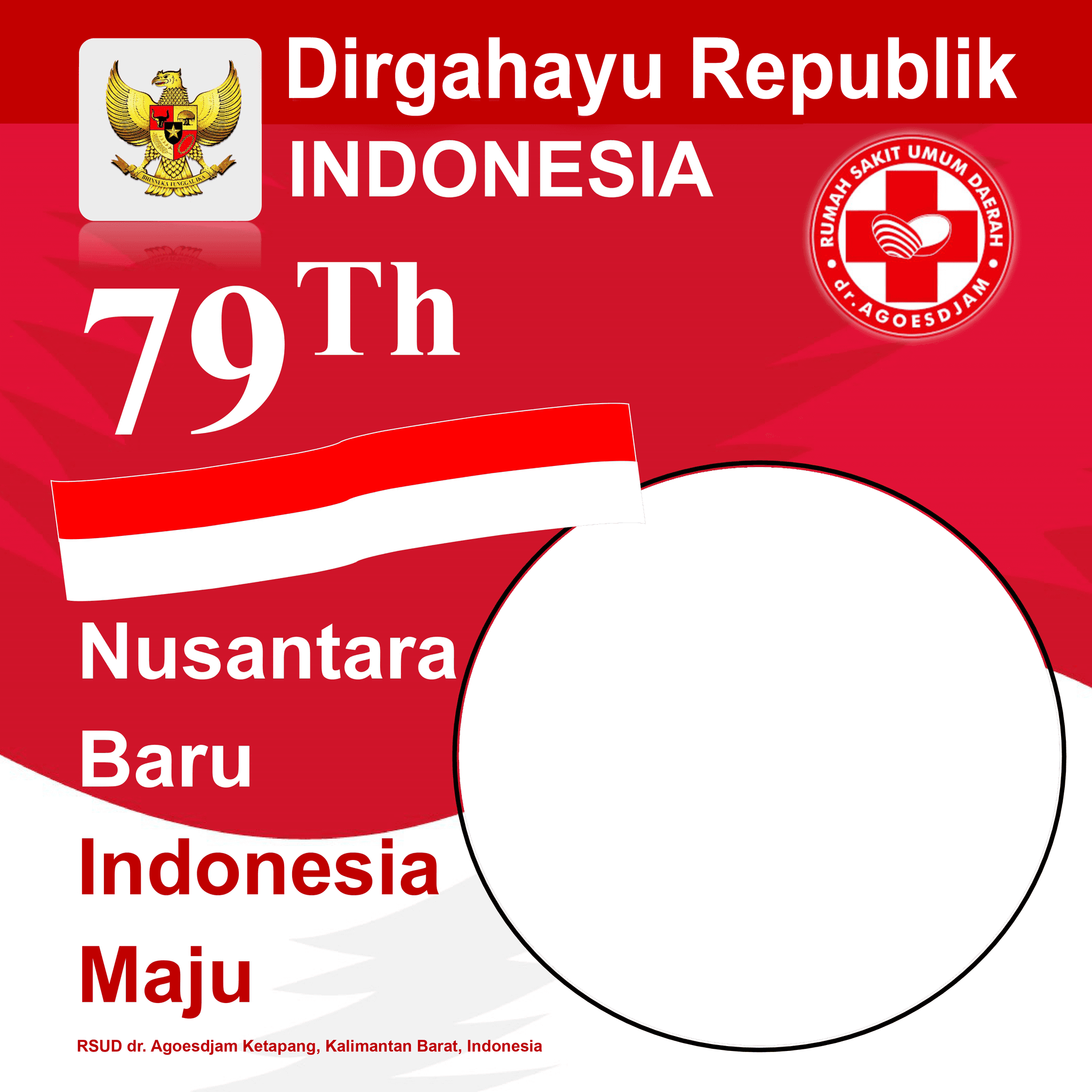 Dirgahayu Republik Indonesia 79 Tahun