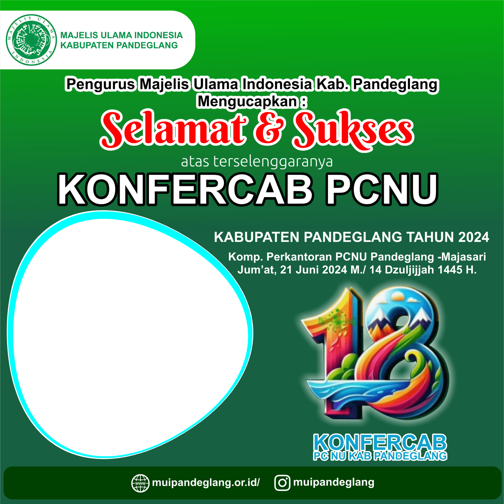 Selamat Konfercab NU Pandeglang