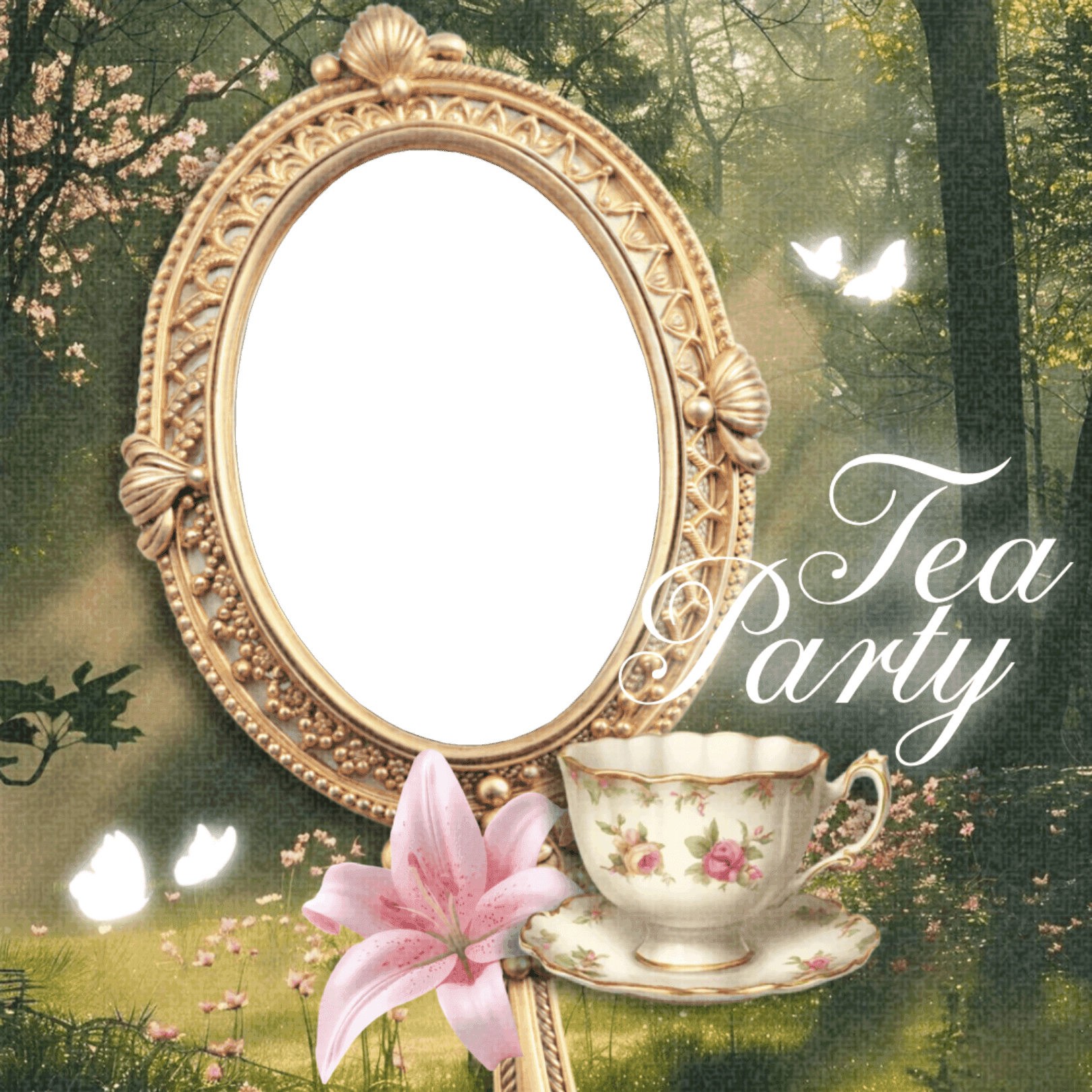 ‧₊˚ ☁️⋅♡𓂃 ࣪ ִֶָ☾. THEROSENGARD's Tea Party