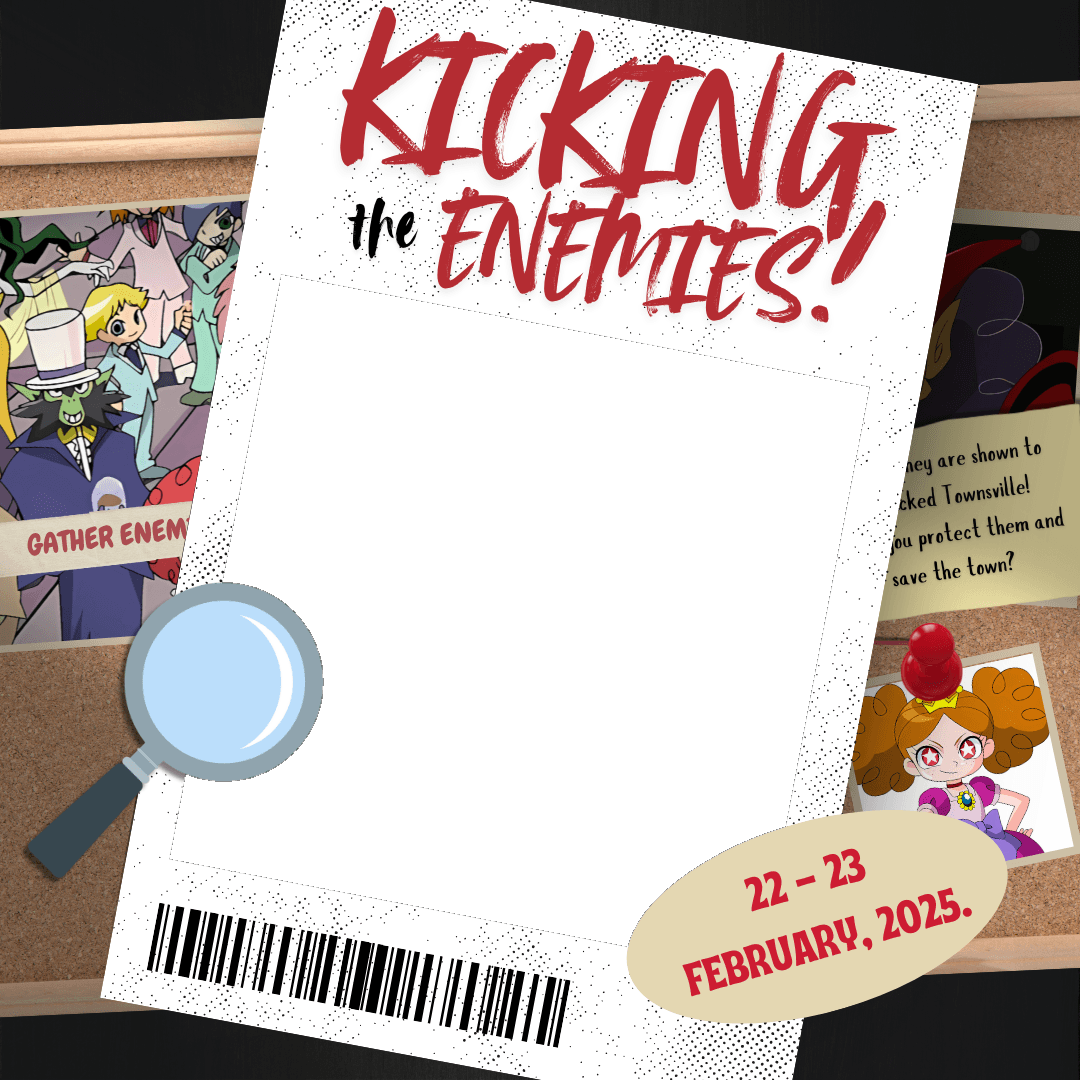 Kicking the Enemies!