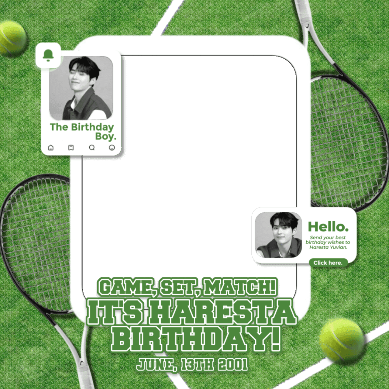 A Grand Slam Birthday for Haresta!