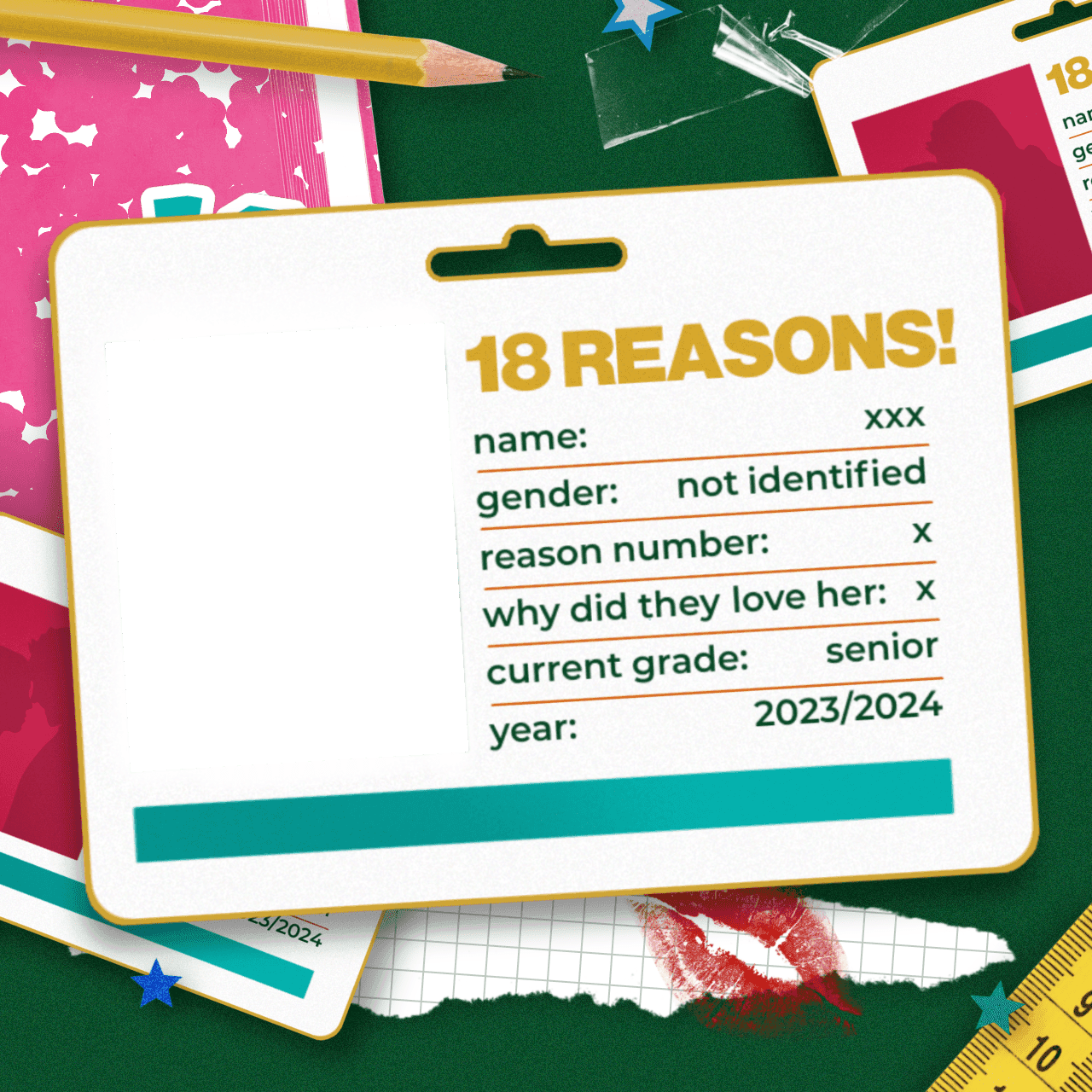 18 REASONS: THE SENIOR YEAR