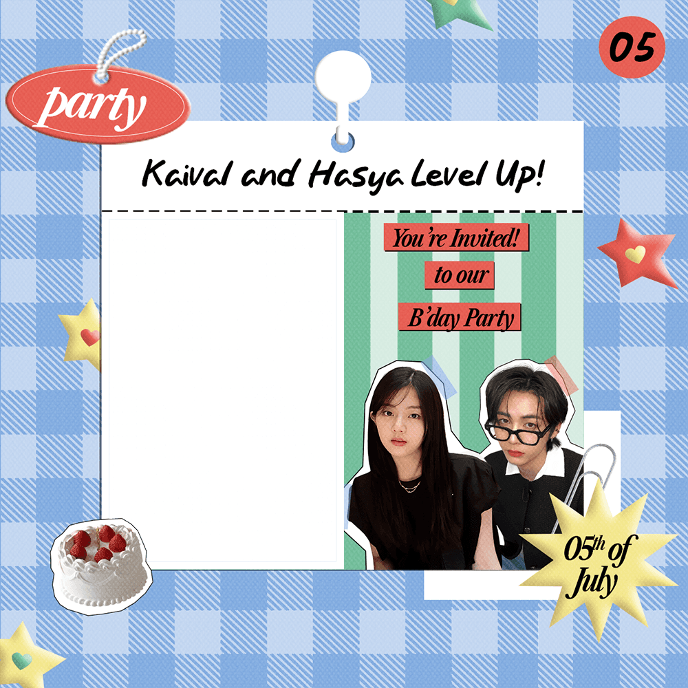 Kaival and Hasya's day!