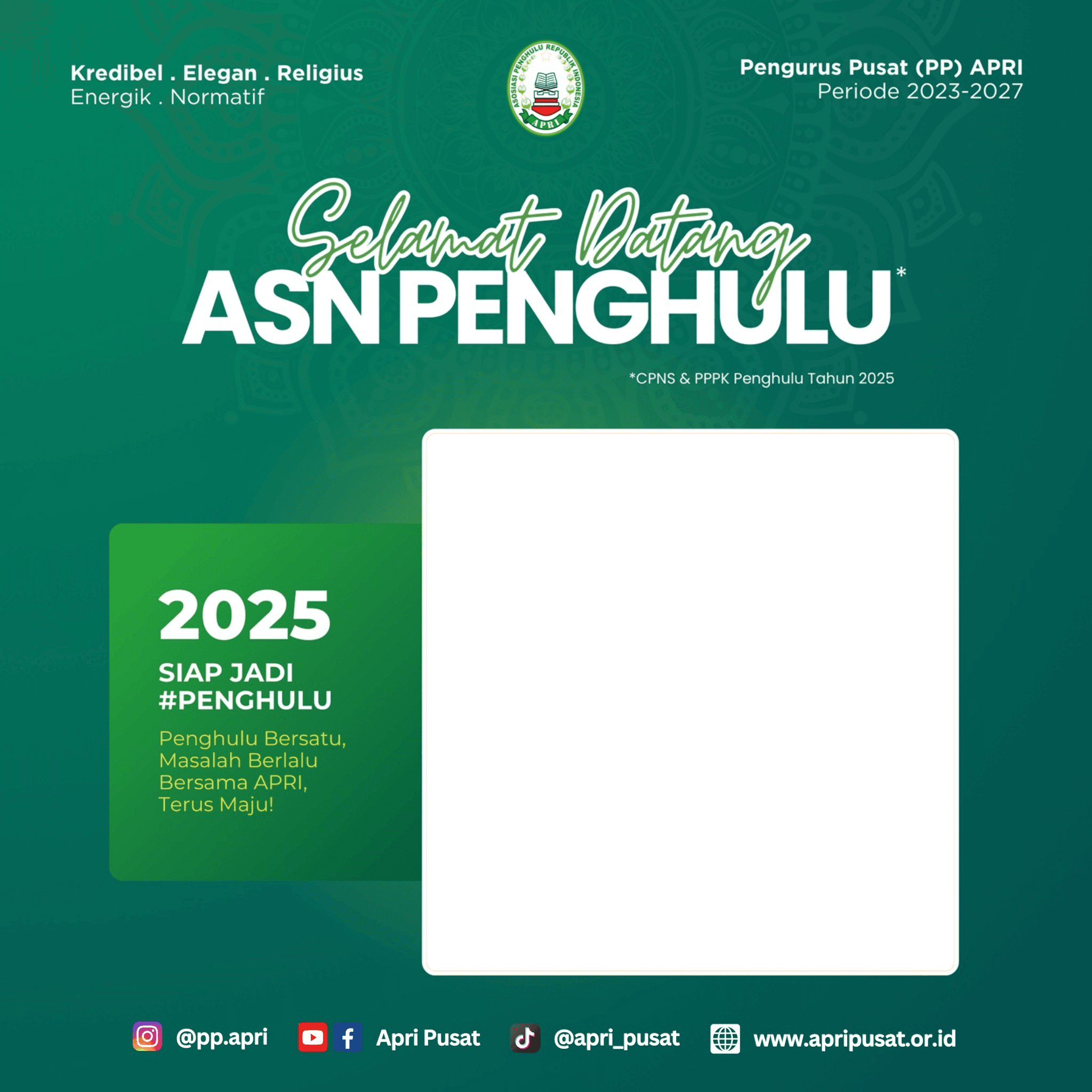 Selamat Datang ASN Penghulu Tahun 2025