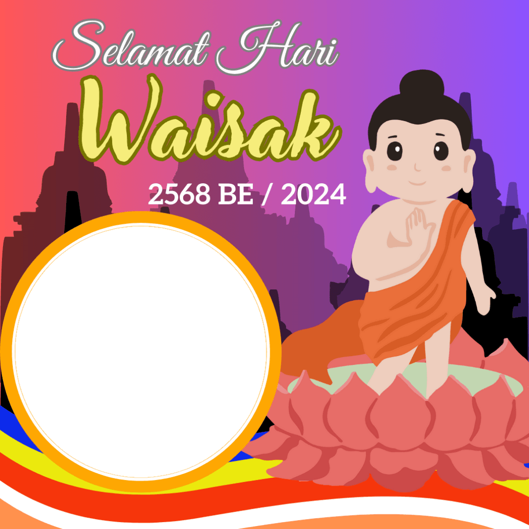 Waisak. 2568 BE/2024