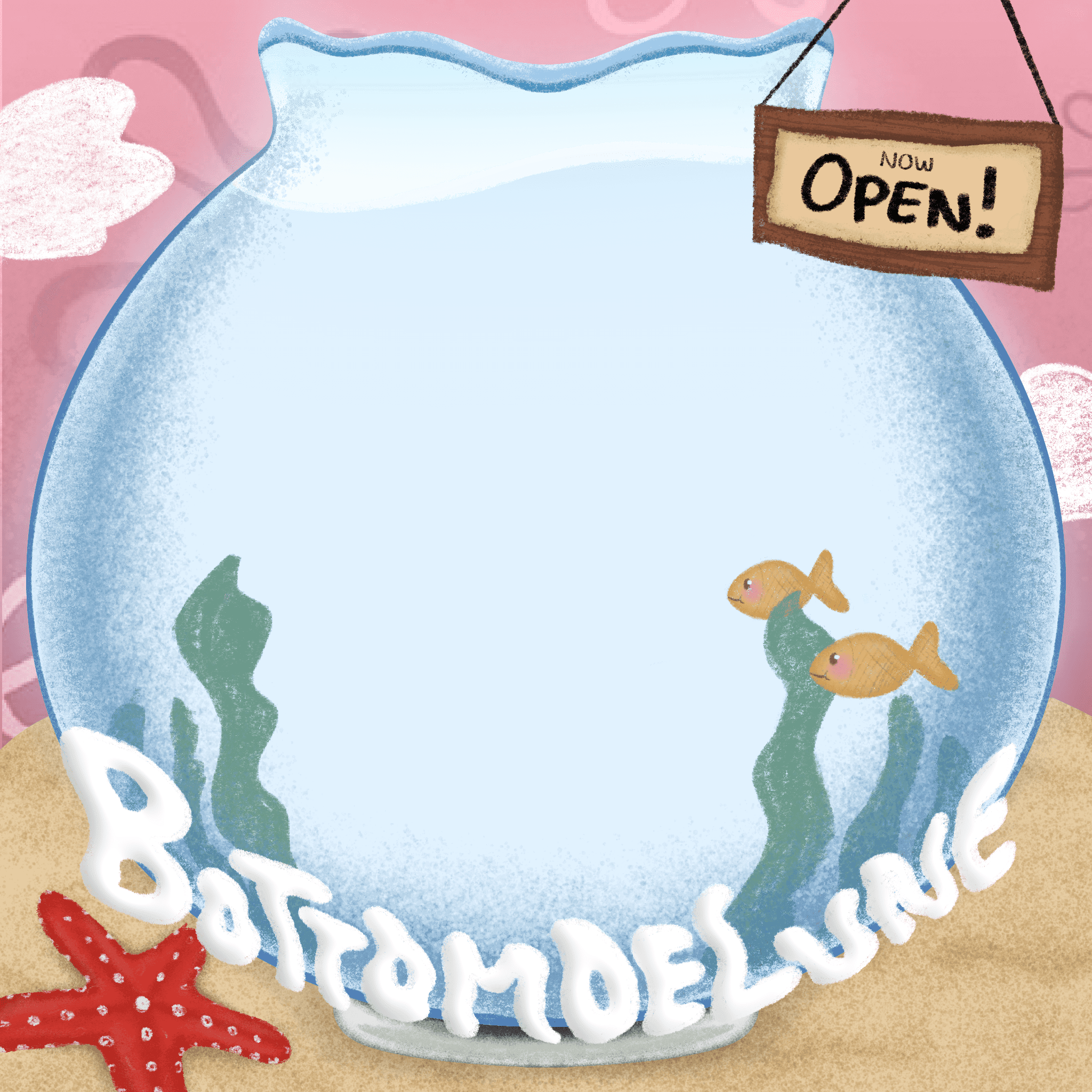 Bottomdelune Open Member (Pink)