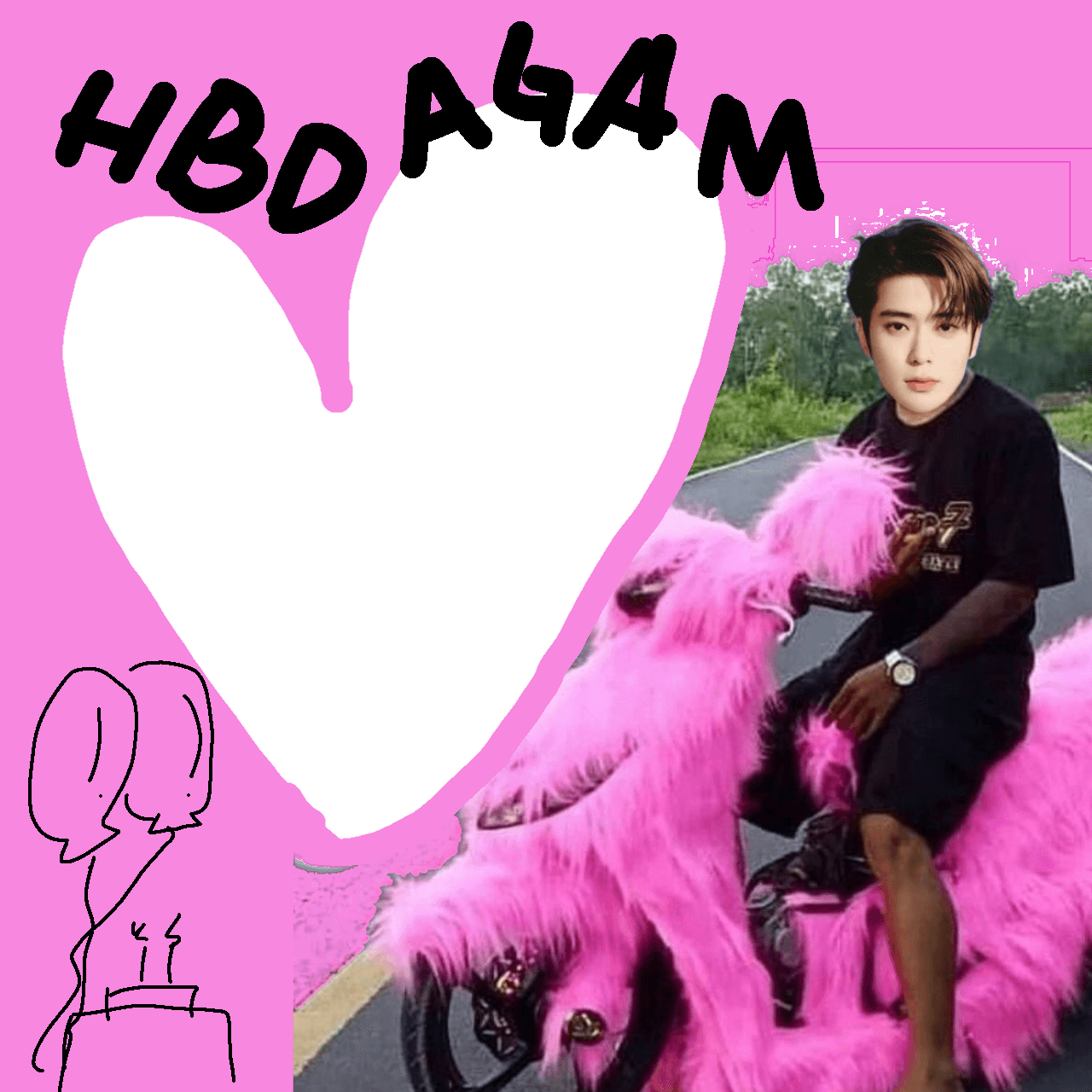 Agam Day Pink