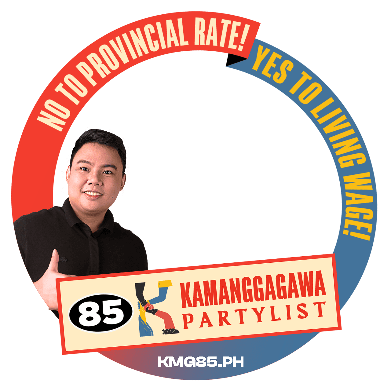 #85Kamanggagawa Partylist