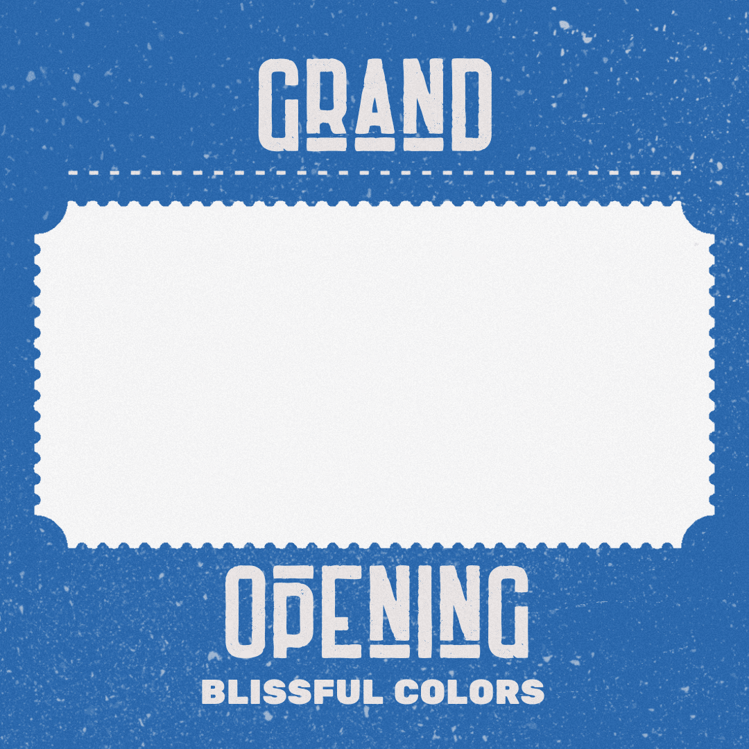 Blissful Colors Grand Opening