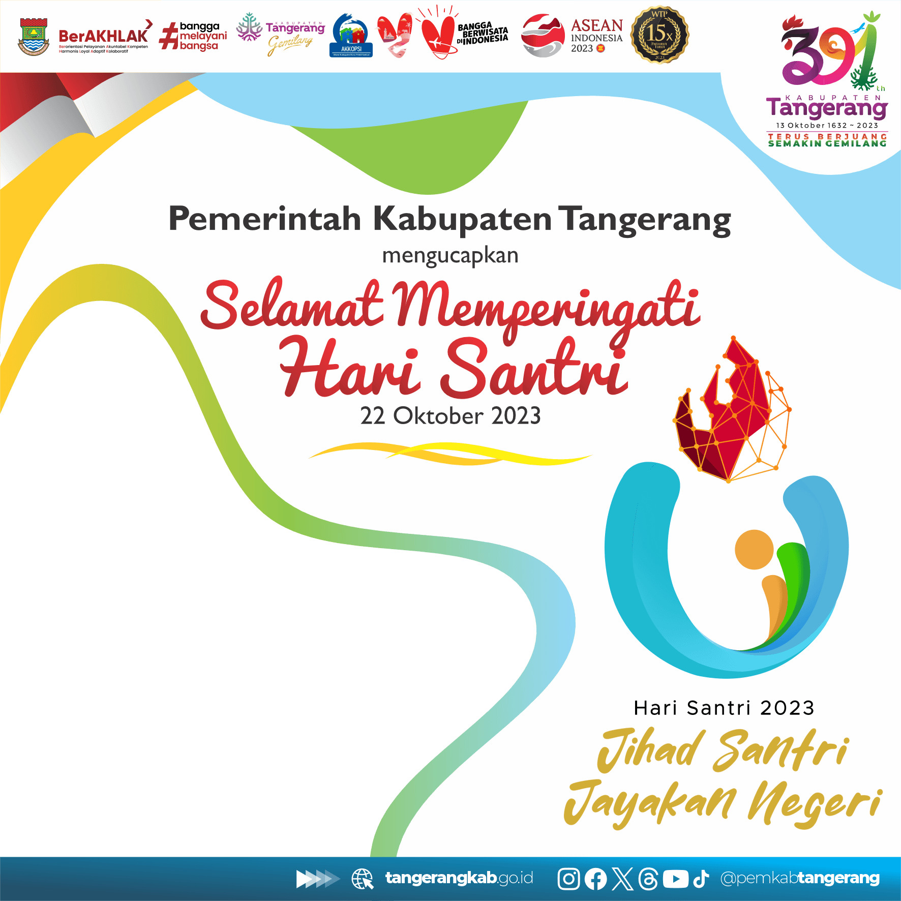 Hari Santri 2023 Kabupaten Tangerang