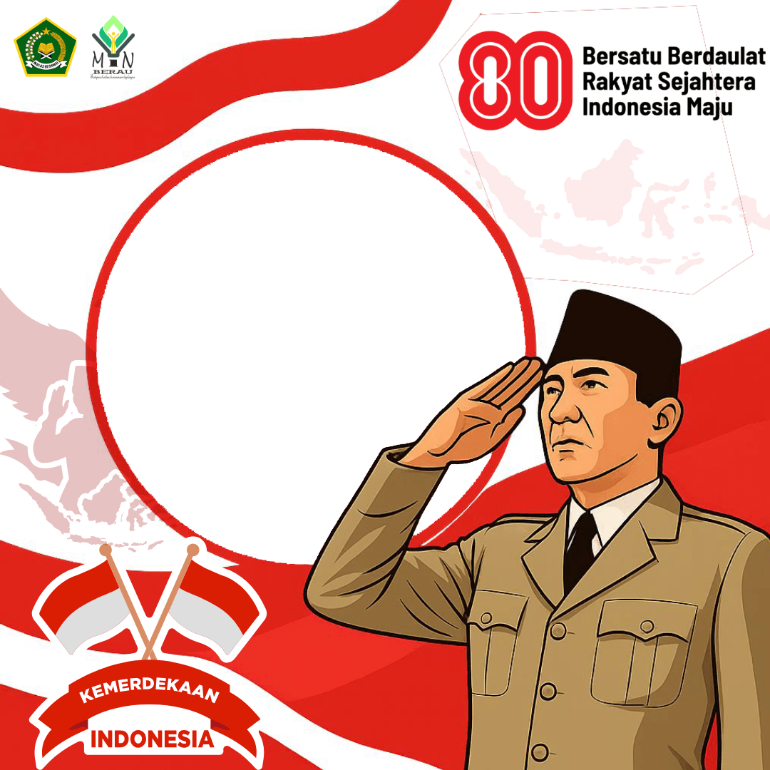 MIN 1 Berau HUT RI Ke-80 
