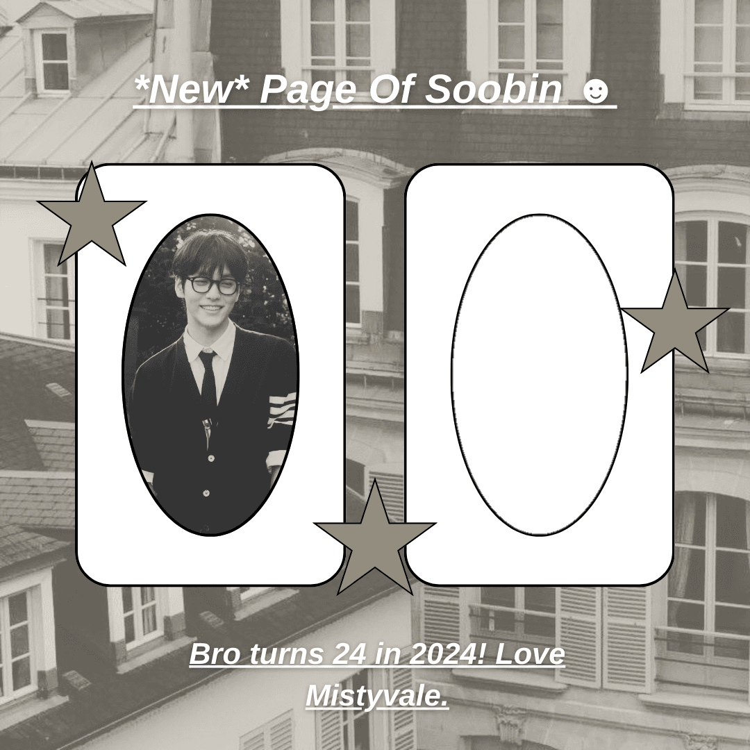 New Page Of Soobin!
