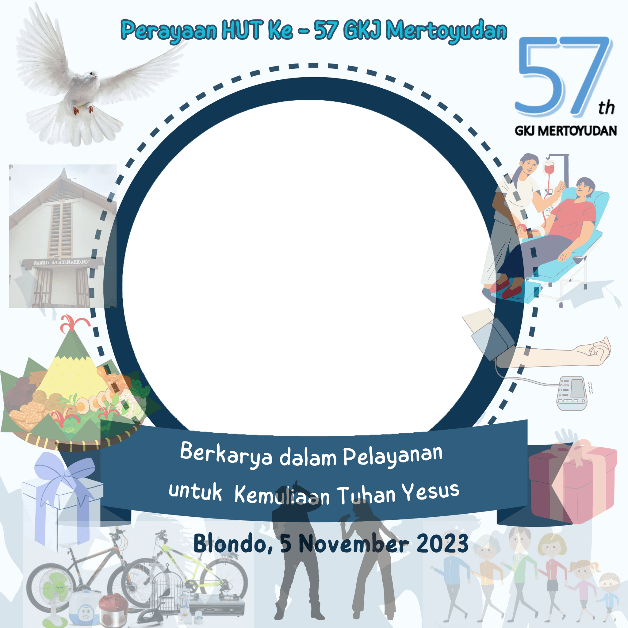 Perayaan HUT ke-57 GKJ Mertoyudan