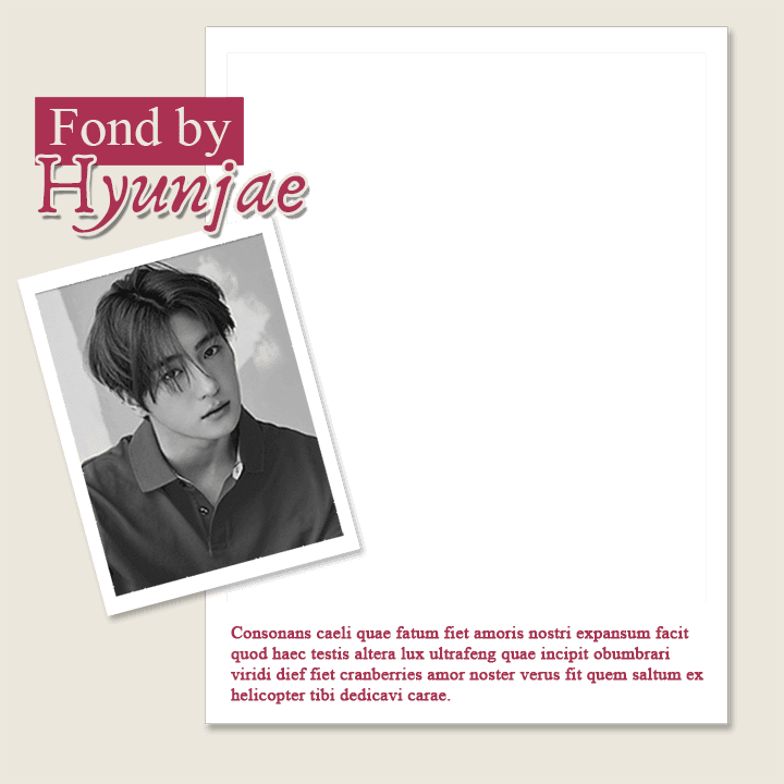 From: FondByHyunjae