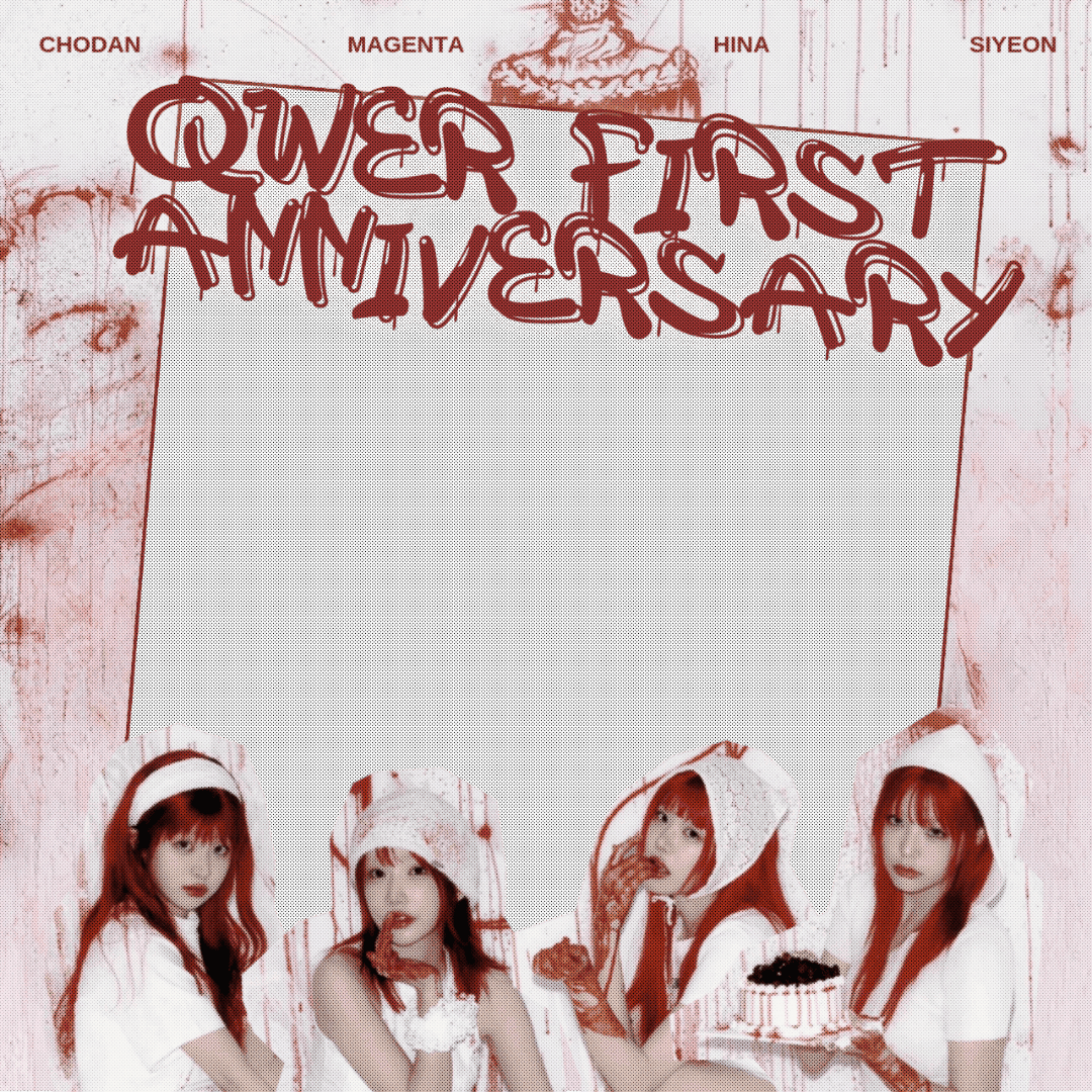 QWER first anniversary! 🎂