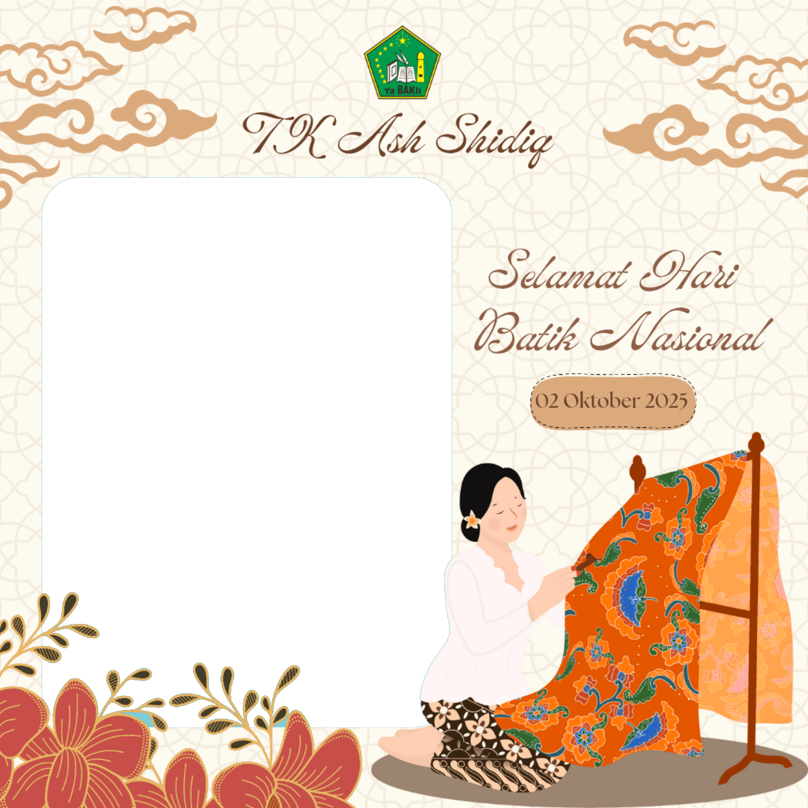 Hari Batik Nasional TK ASH SHIDIQ 