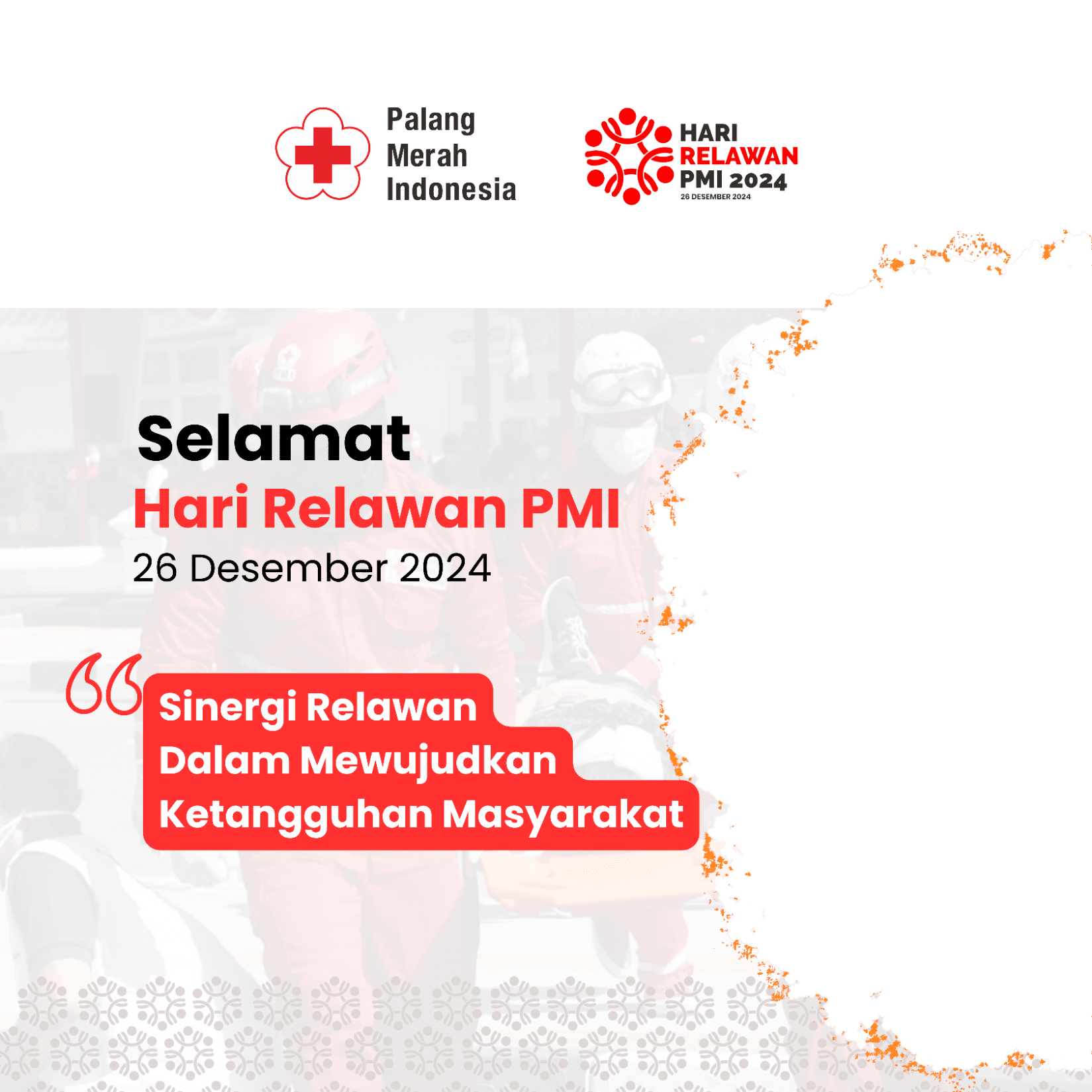 Selamat Hari Relawan PMI Tahun 2024