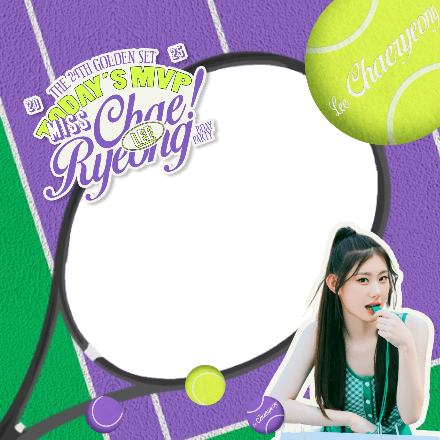 Happy birthday, Chaeryeong!