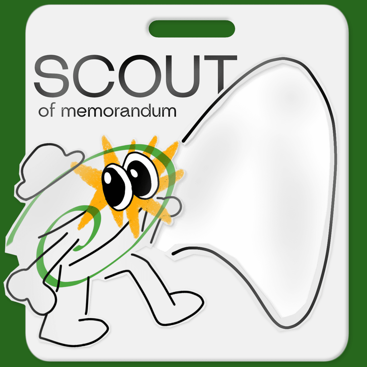 Scout of memorandum summer camp. 