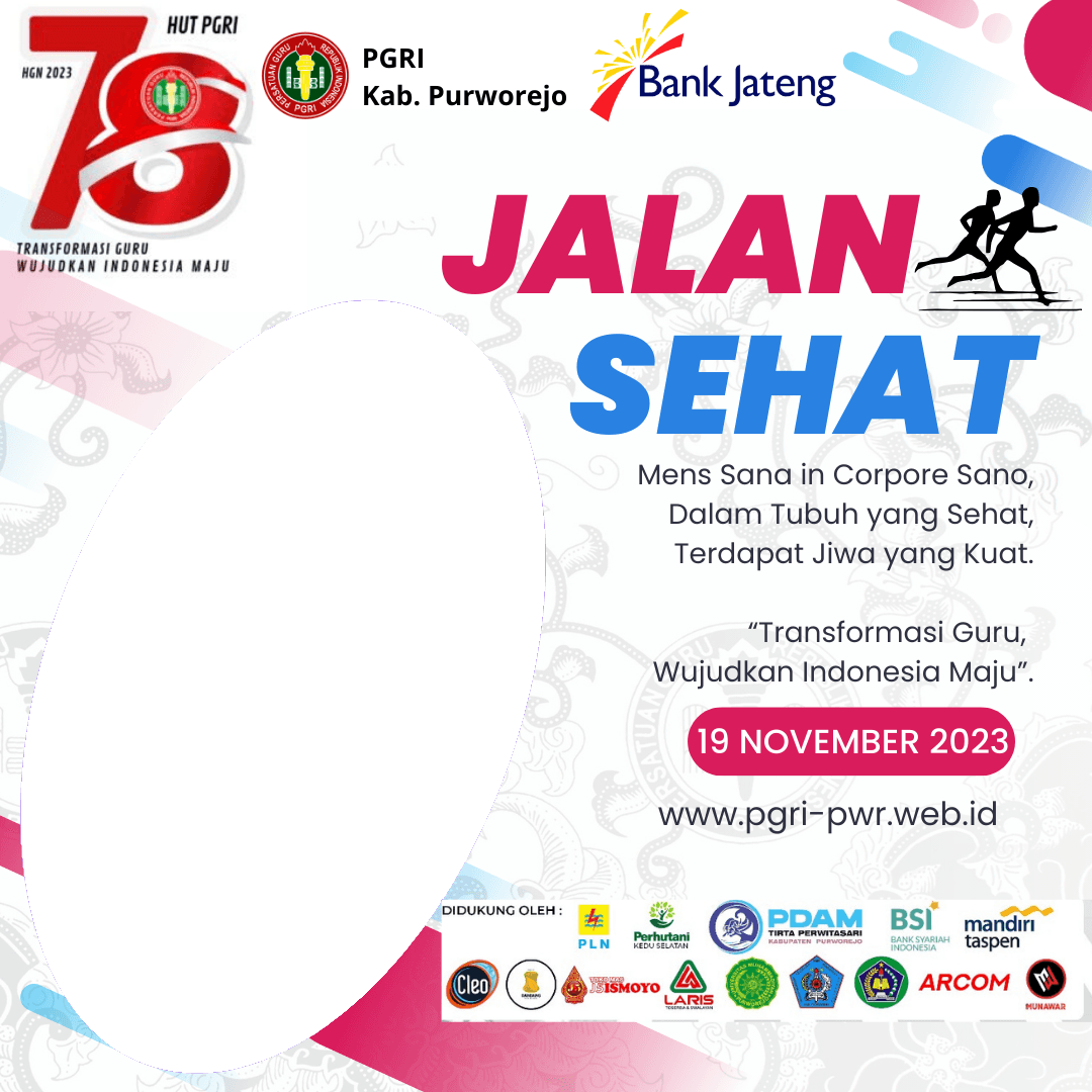 JALAN SEHAT HUT PGRI KE-78