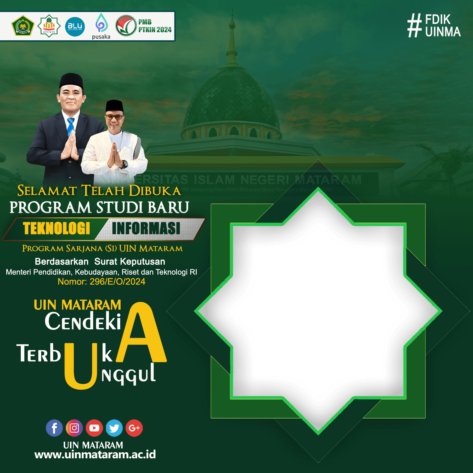 Selamat Telah Dibuka Prodi Teknologi Informasi