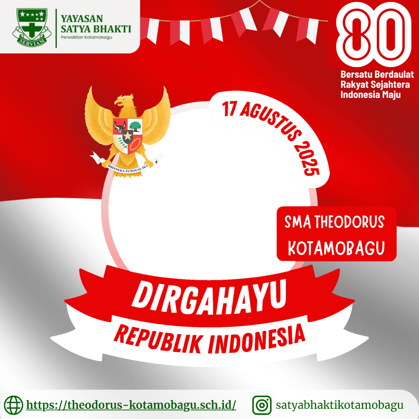 HUT RI Ke - 80 (SMA) 