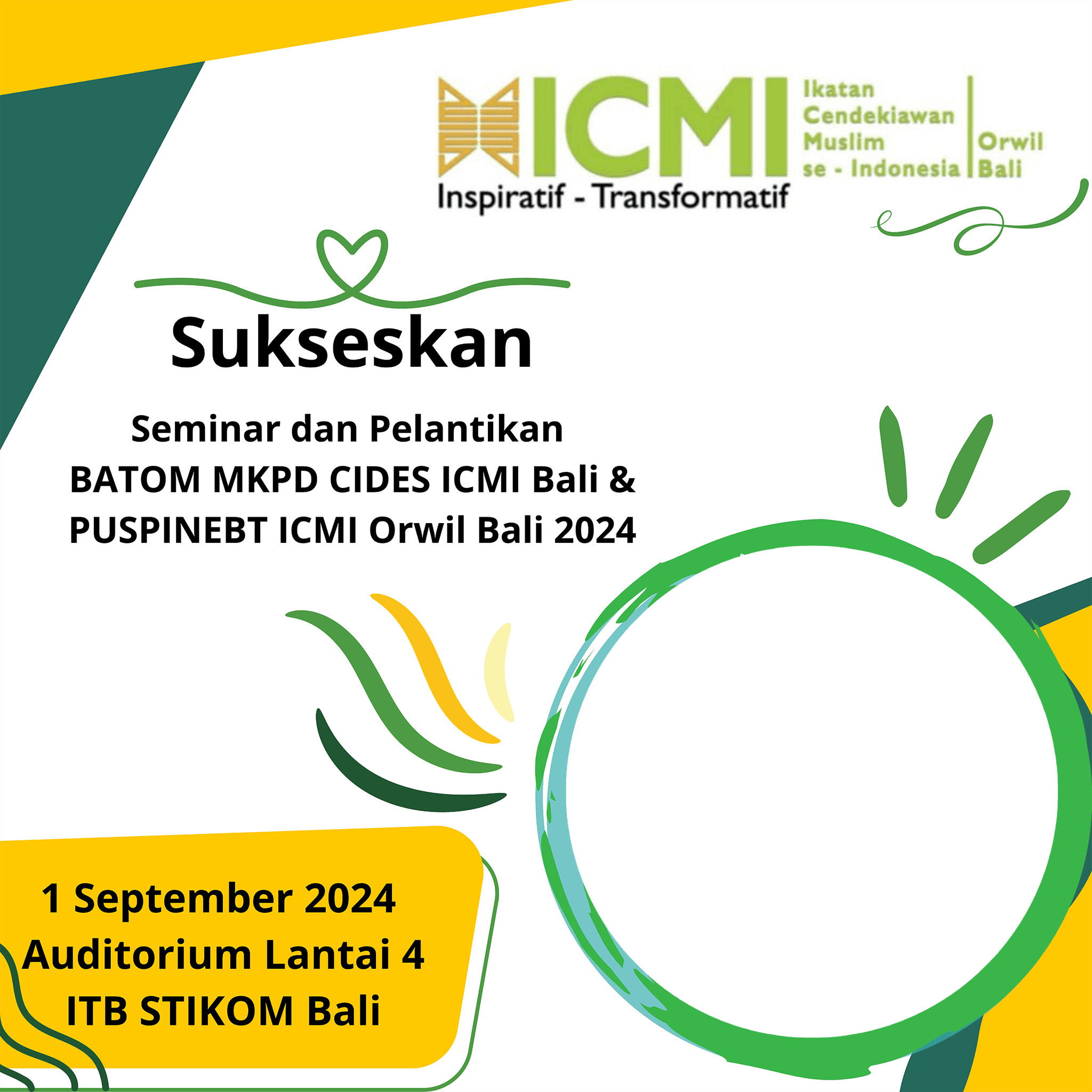 Seminar dan Pelantikan