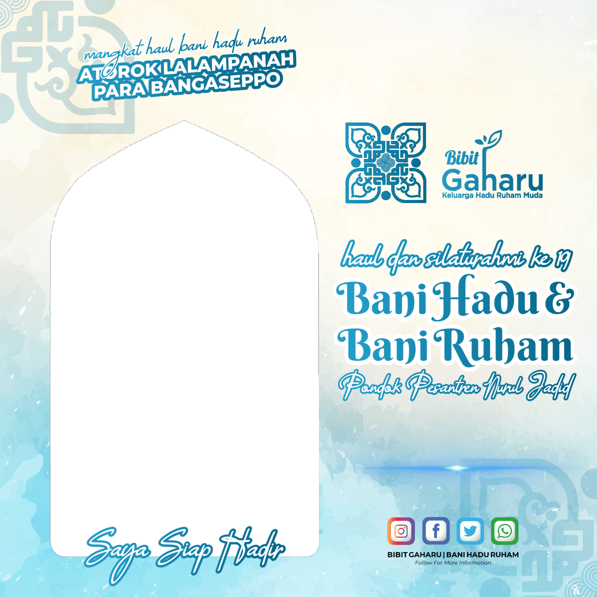 Haul & Silaturrahmi Ke-19 BANI HADU & BANI RUHAM | BIBIT GAHARU