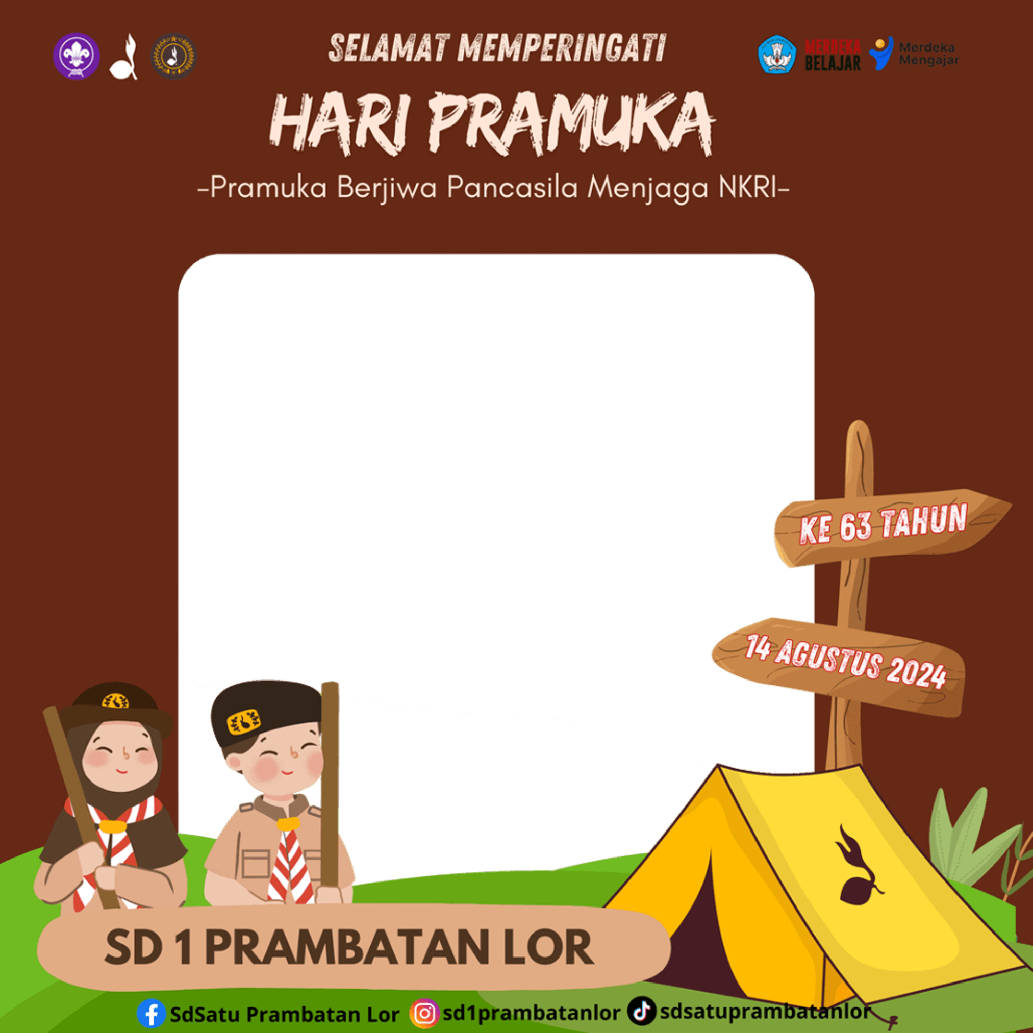 HARI PRAMUKA KE 63 TAHUN
